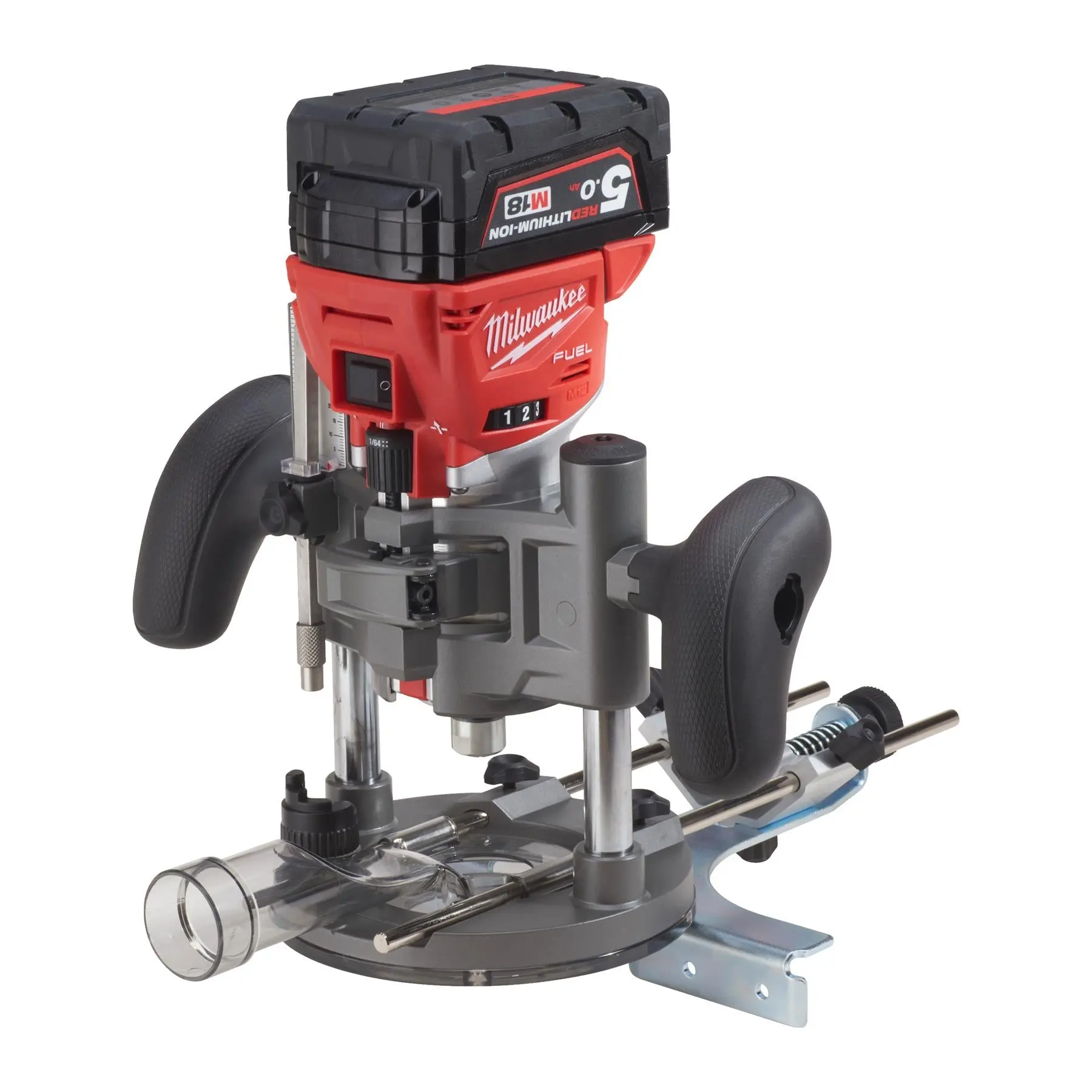 Milwaukee M18 Fuel 18V Cordless 1/4" Trim Router in HD Box Bare Unit M18FTR-0X - Image 11