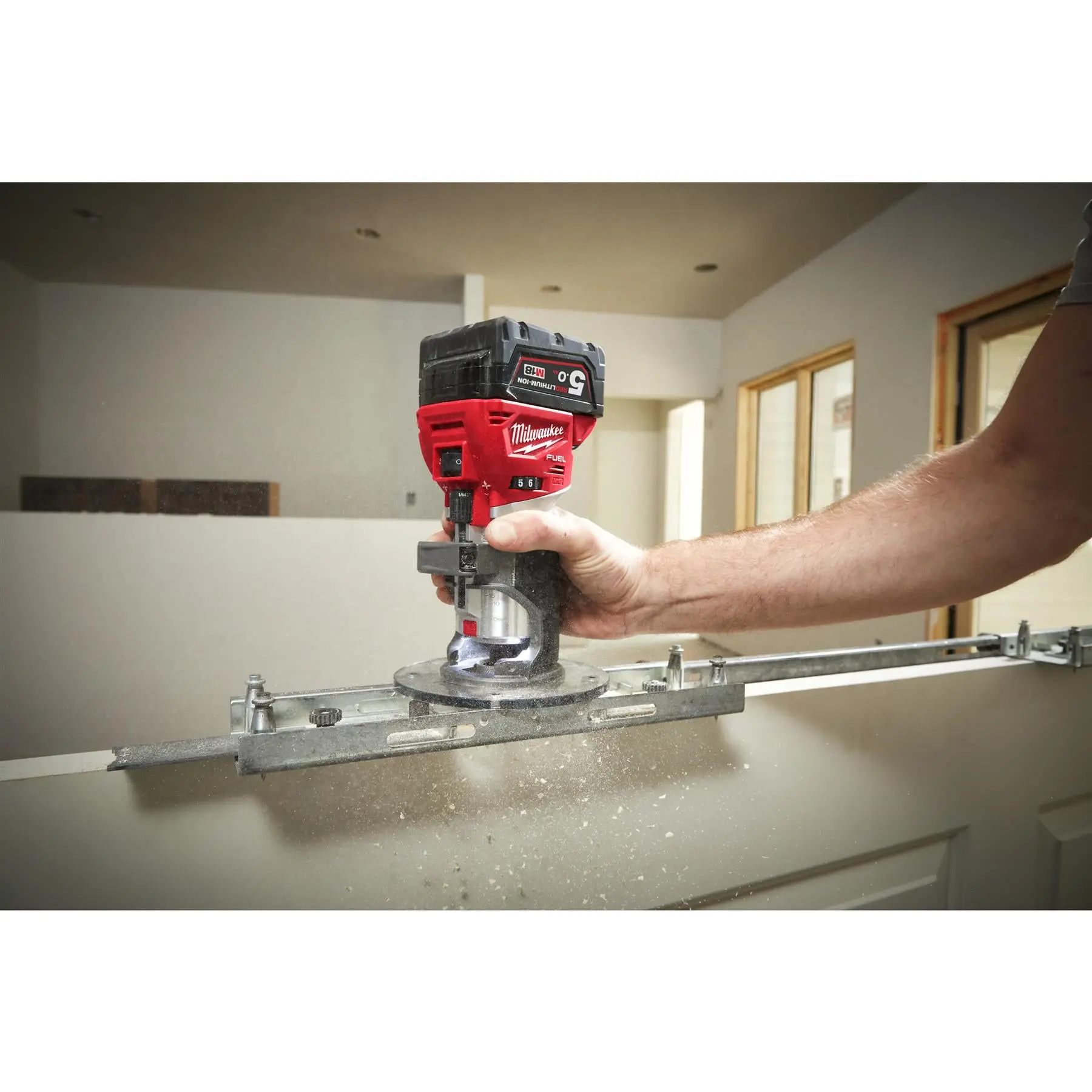 Milwaukee M18 Fuel 18V Cordless 1/4" Trim Router in HD Box Bare Unit M18FTR-0X - Image 19