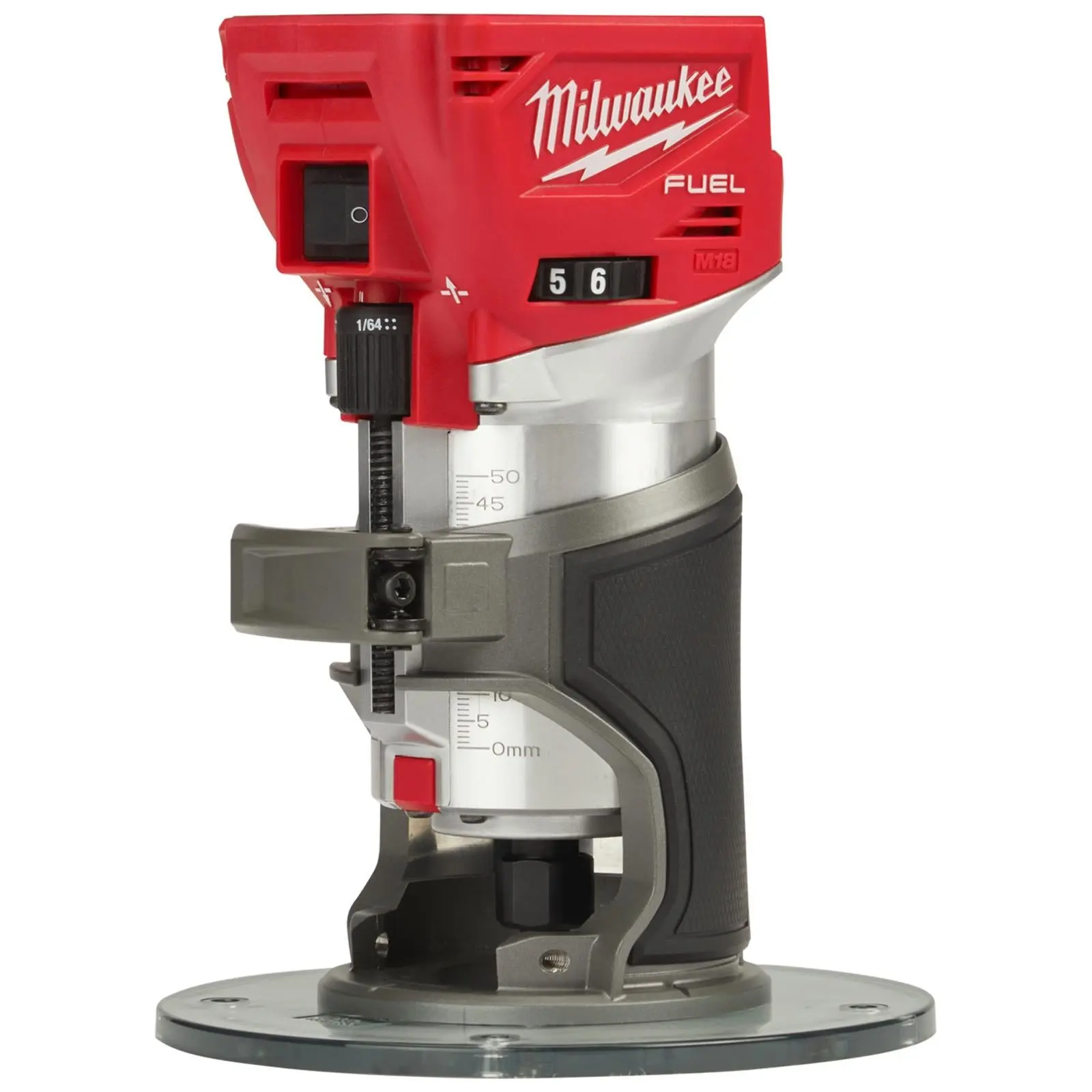 Milwaukee M18 Fuel 18V Cordless 1/4" Trim Router in HD Box Bare Unit M18FTR-0X - Image 2