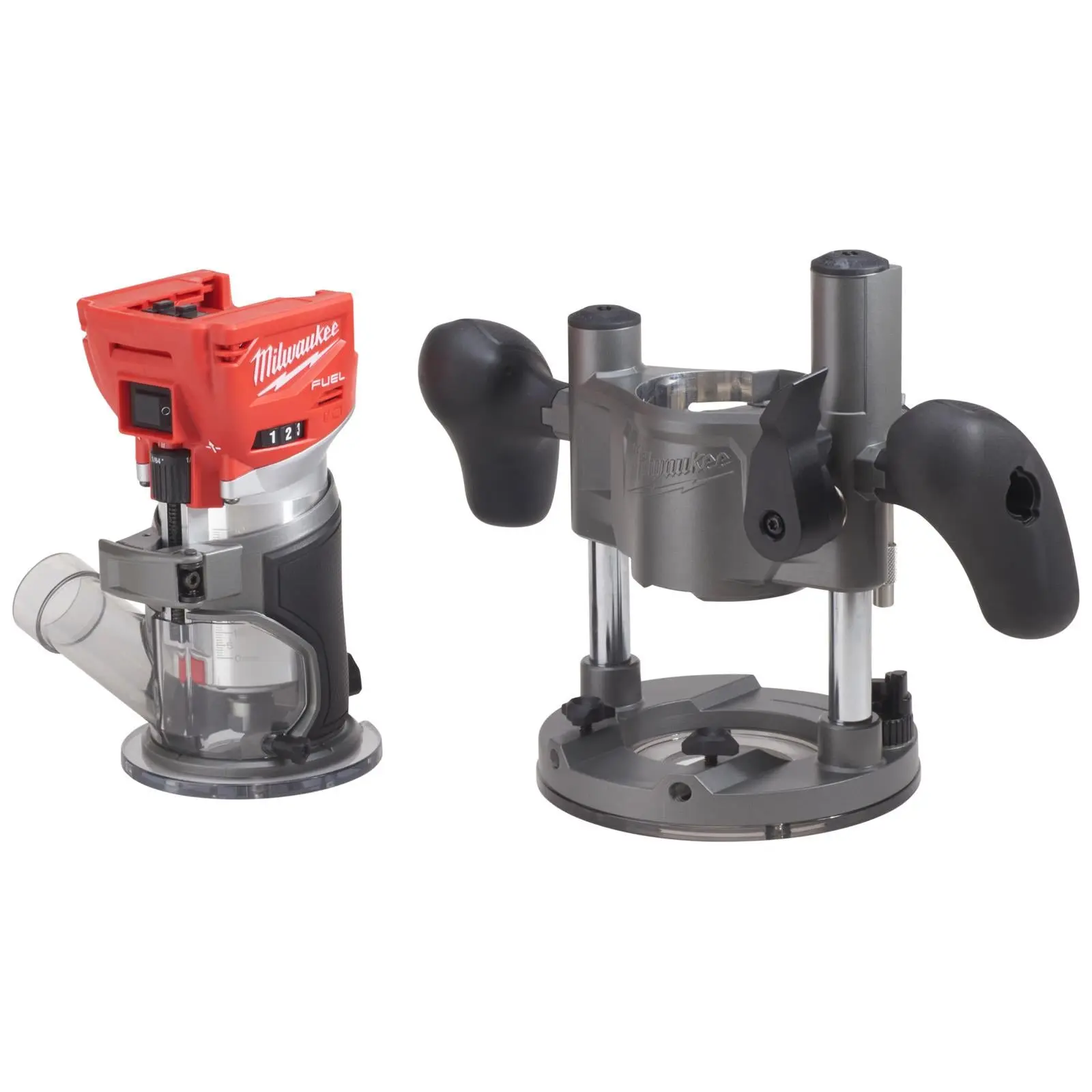 Milwaukee M18 Fuel 18V Cordless 1/4" Trim Router in HD Box Bare Unit M18FTR-0X - Image 4