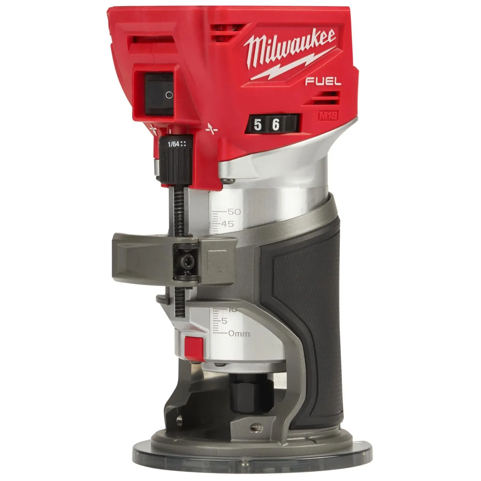 Milwaukee M18 Fuel 18V Cordless 1/4" Trim Router in HD Box Bare Unit M18FTR-0X - Image 5
