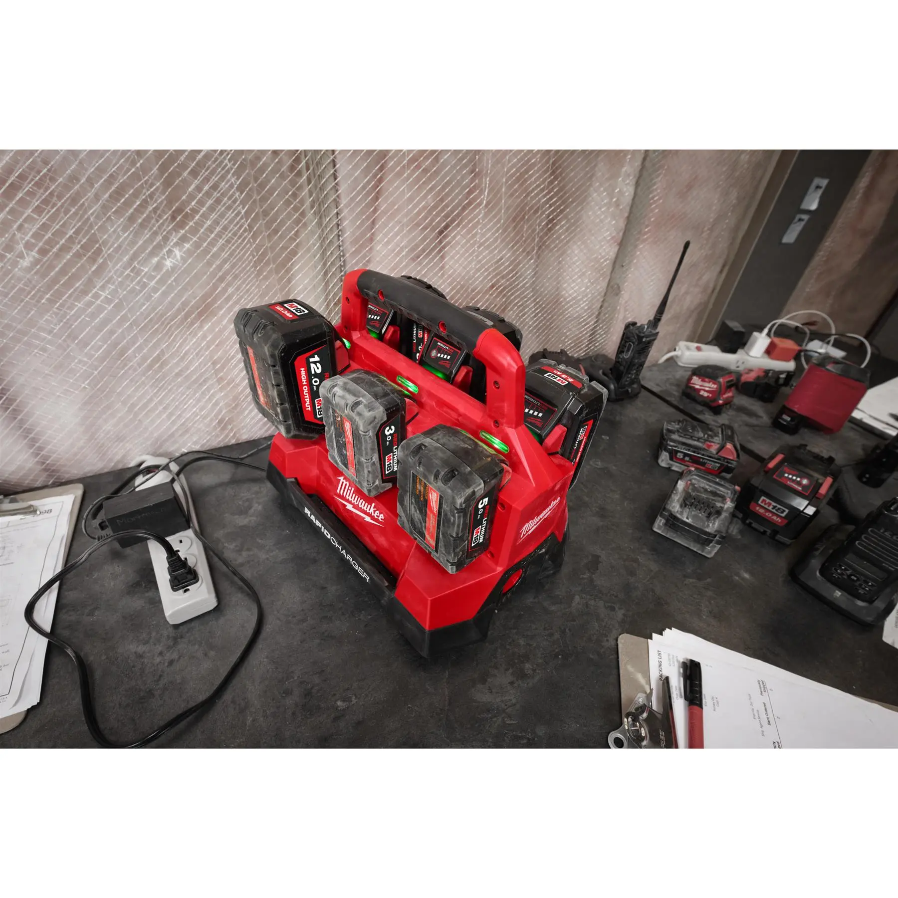 Milwaukee M18 Packout Six Bay Rapid Battery Charger M18PC6 - Image 15
