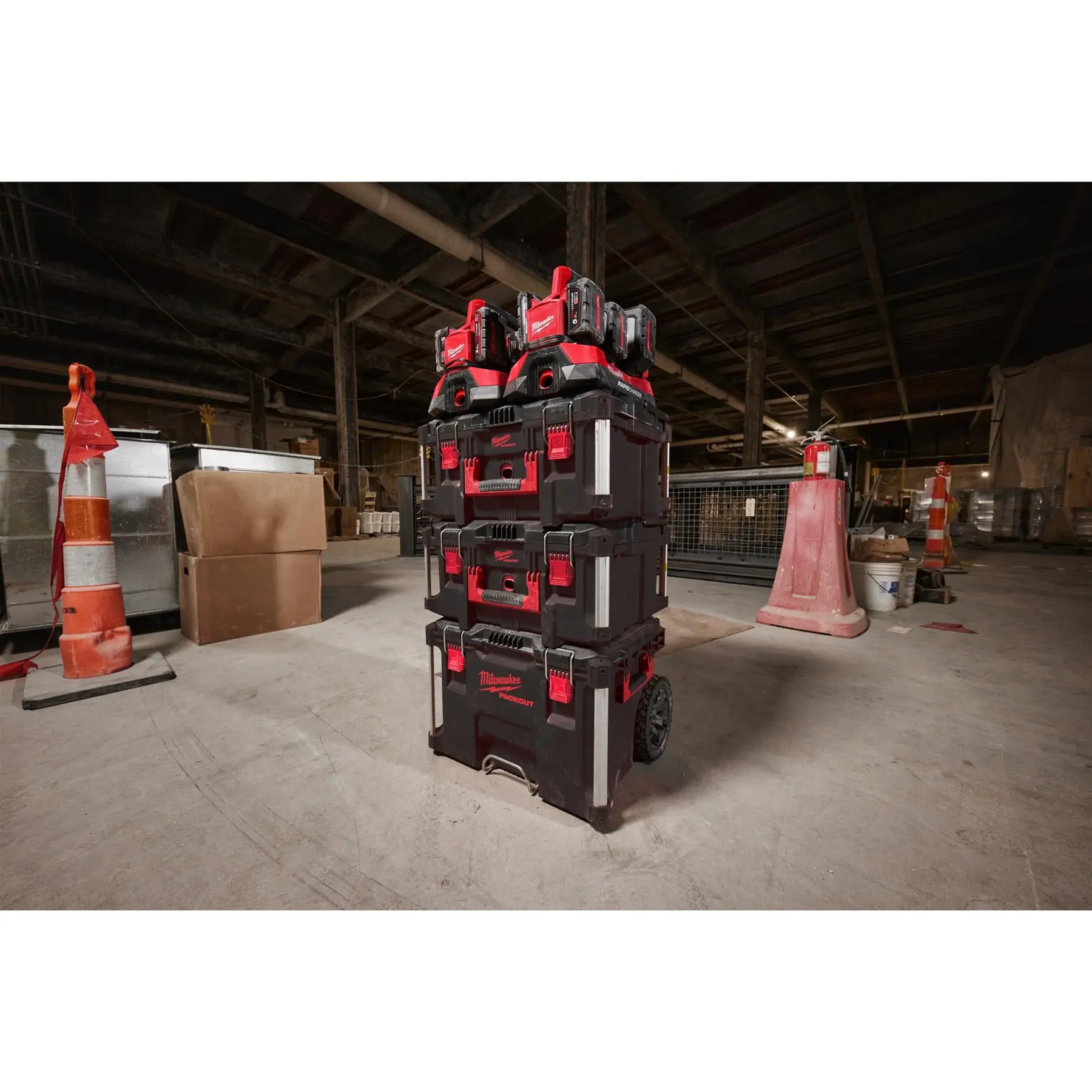 Milwaukee M18 Packout Six Bay Rapid Battery Charger M18PC6 - Image 16