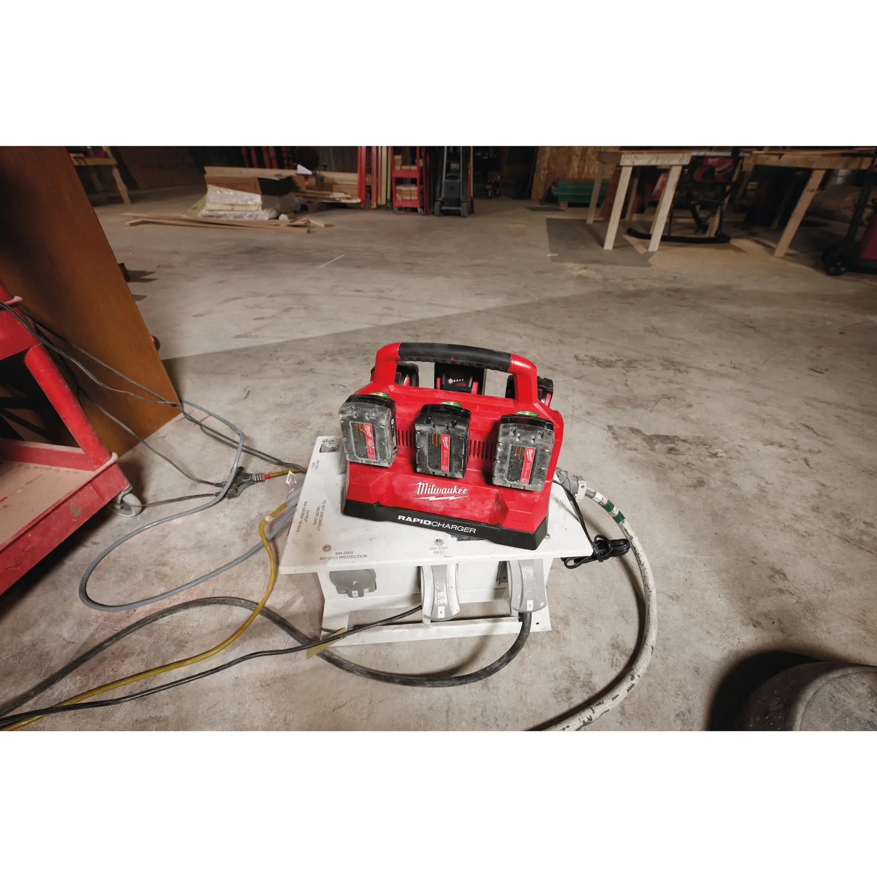 Milwaukee M18 Packout Six Bay Rapid Battery Charger M18PC6 - Image 18