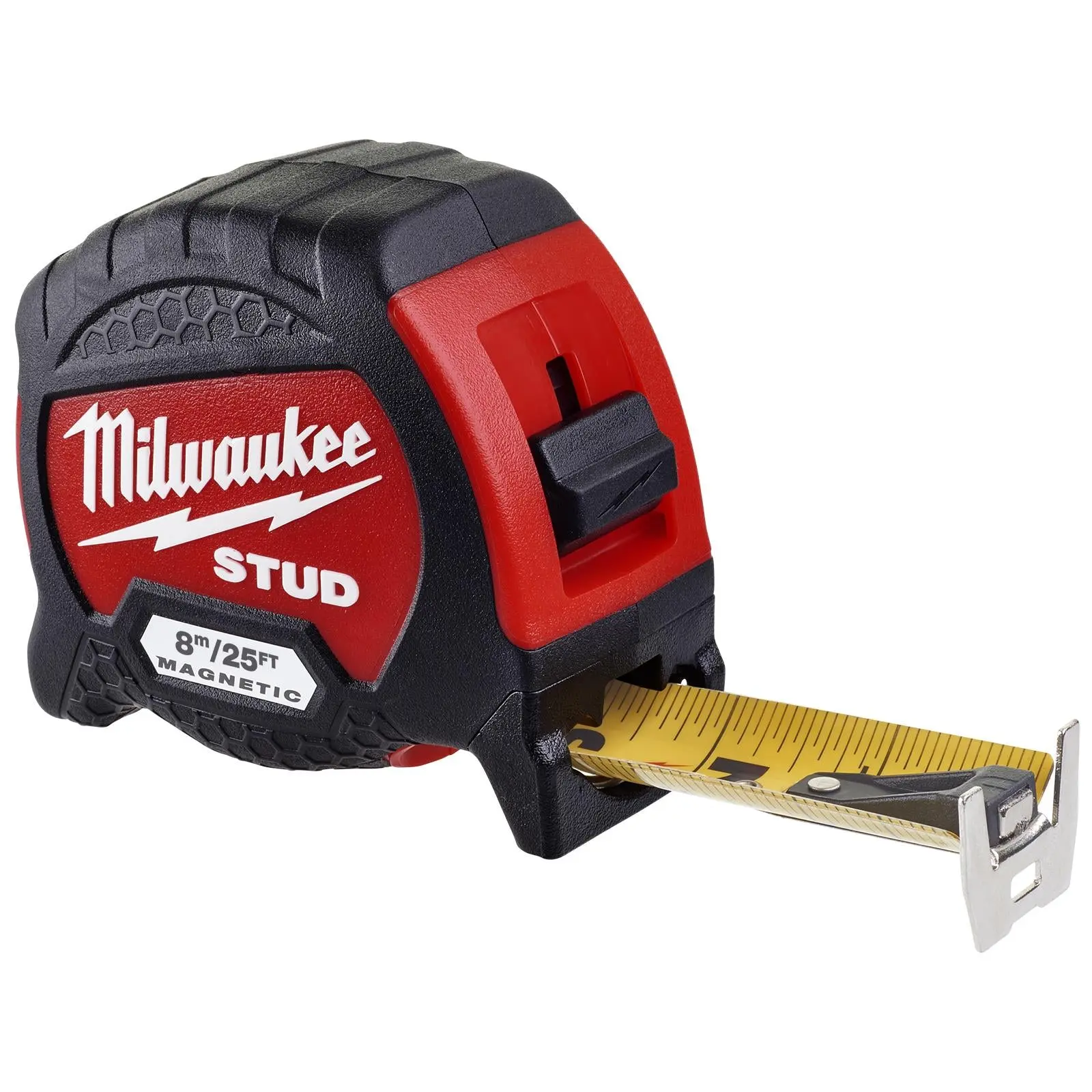 Milwaukee Magnetic Tape Measure 8m 26ft STUD Gen 2 Metric Imperial 33mm Blade Width - Image 4