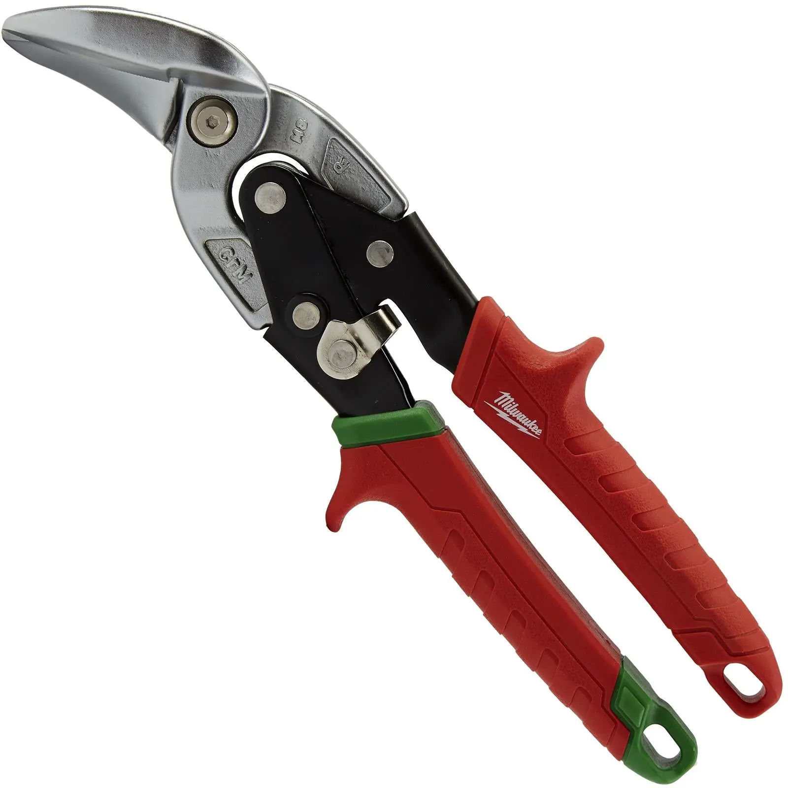 Milwaukee Metal Aviation Snips Right Cut Offset 260mm - Image 3