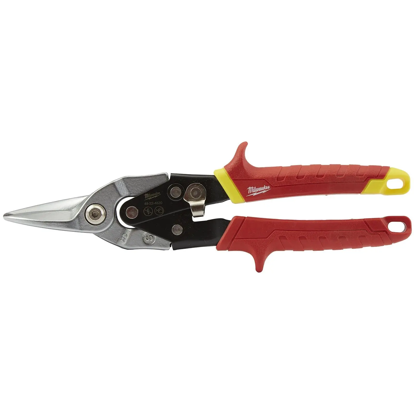 Milwaukee Metal Aviation Snips Straight 260mm - Image 4