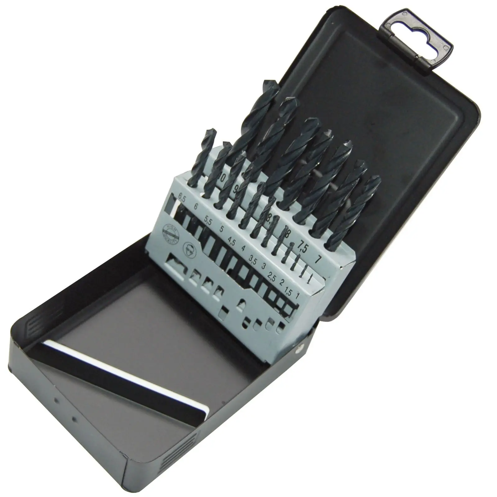 Milwaukee Metal Drill Bit Set HSS Rollforged DIN 338 19 Piece 1-10mm