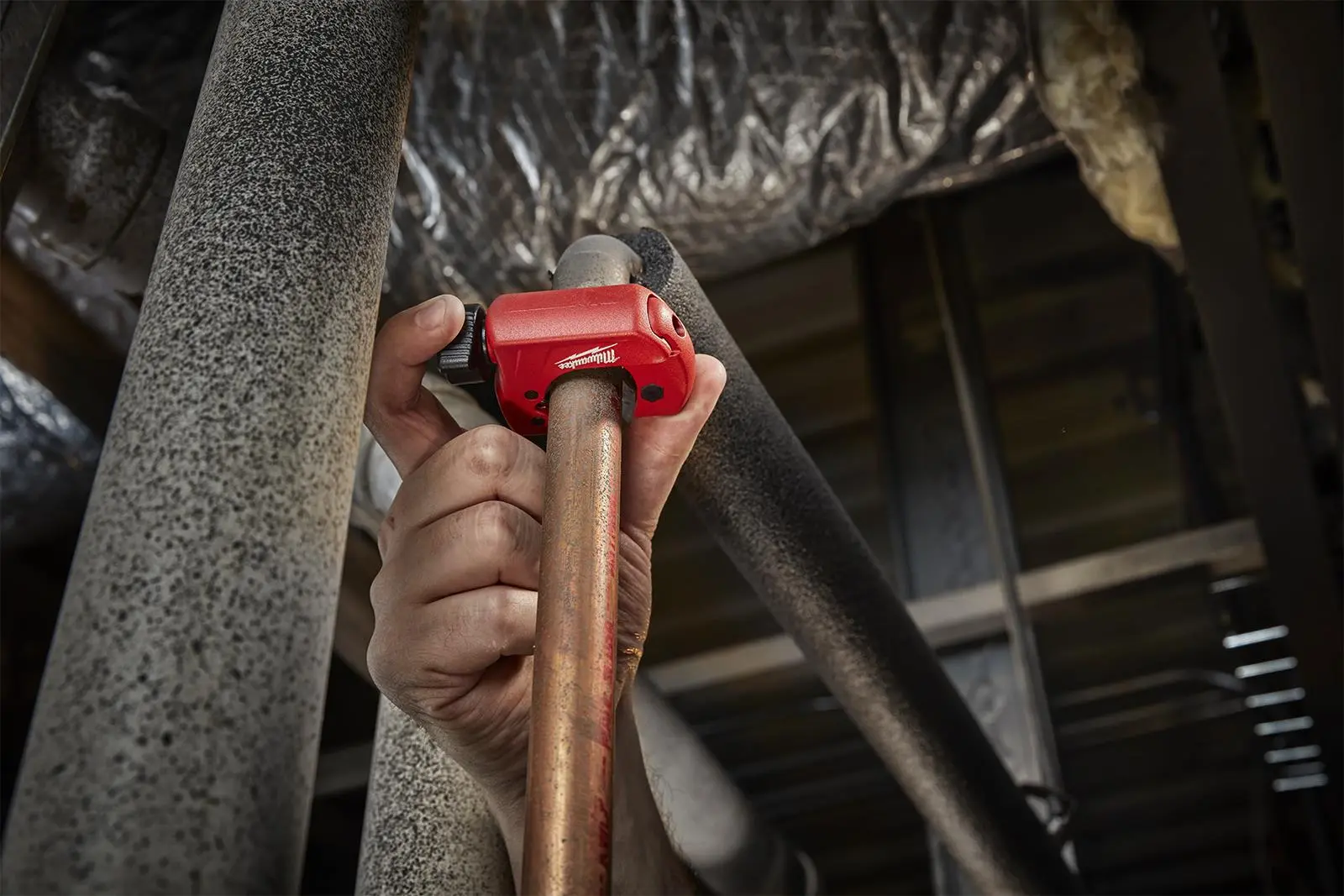 Milwaukee Mini Copper Pipe Tubing Cutter 3 - 28mm Capacity - Image 6