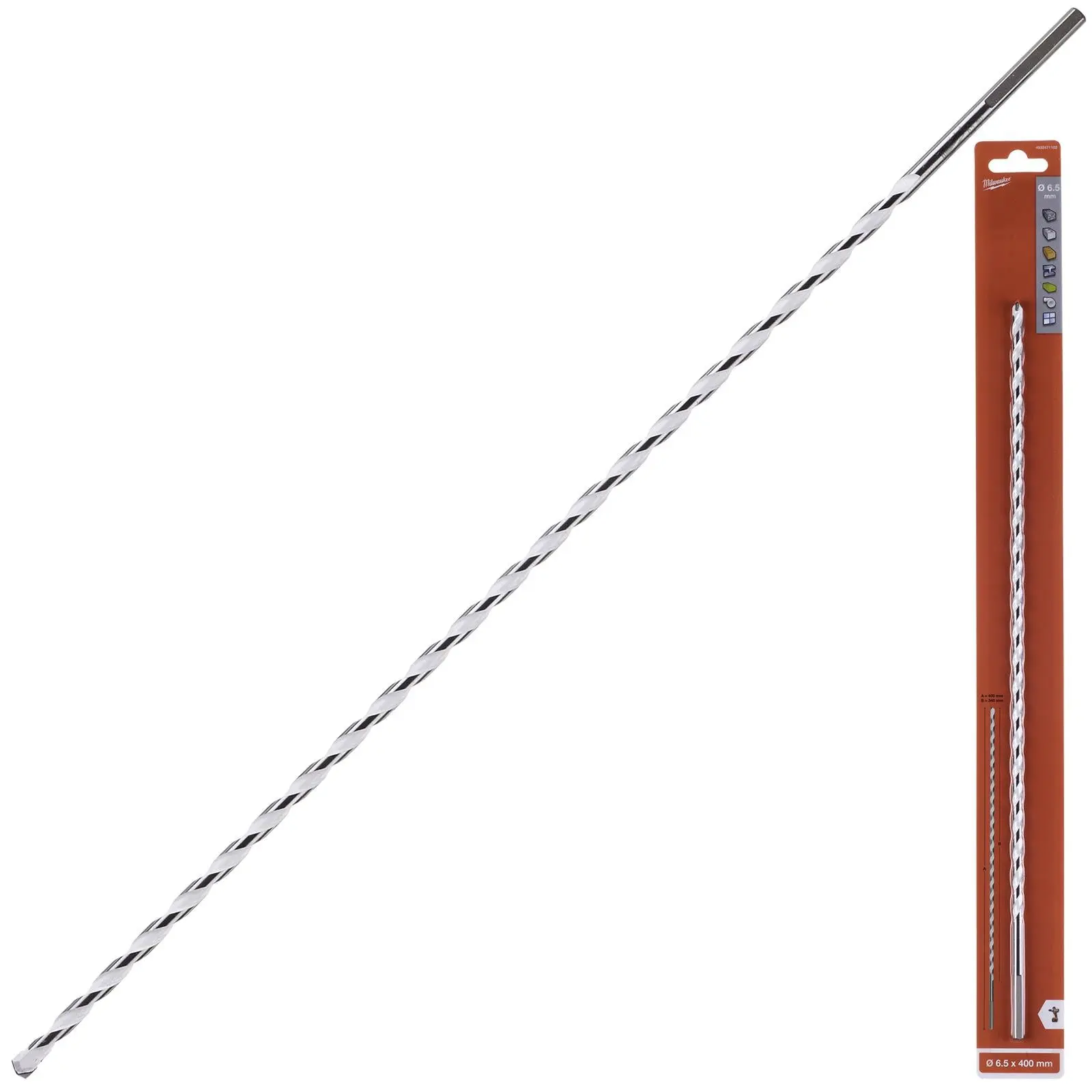 Milwaukee Multi Material Drill Bits Impact Rated TCT for Wood Metal Masonry - Image 5
