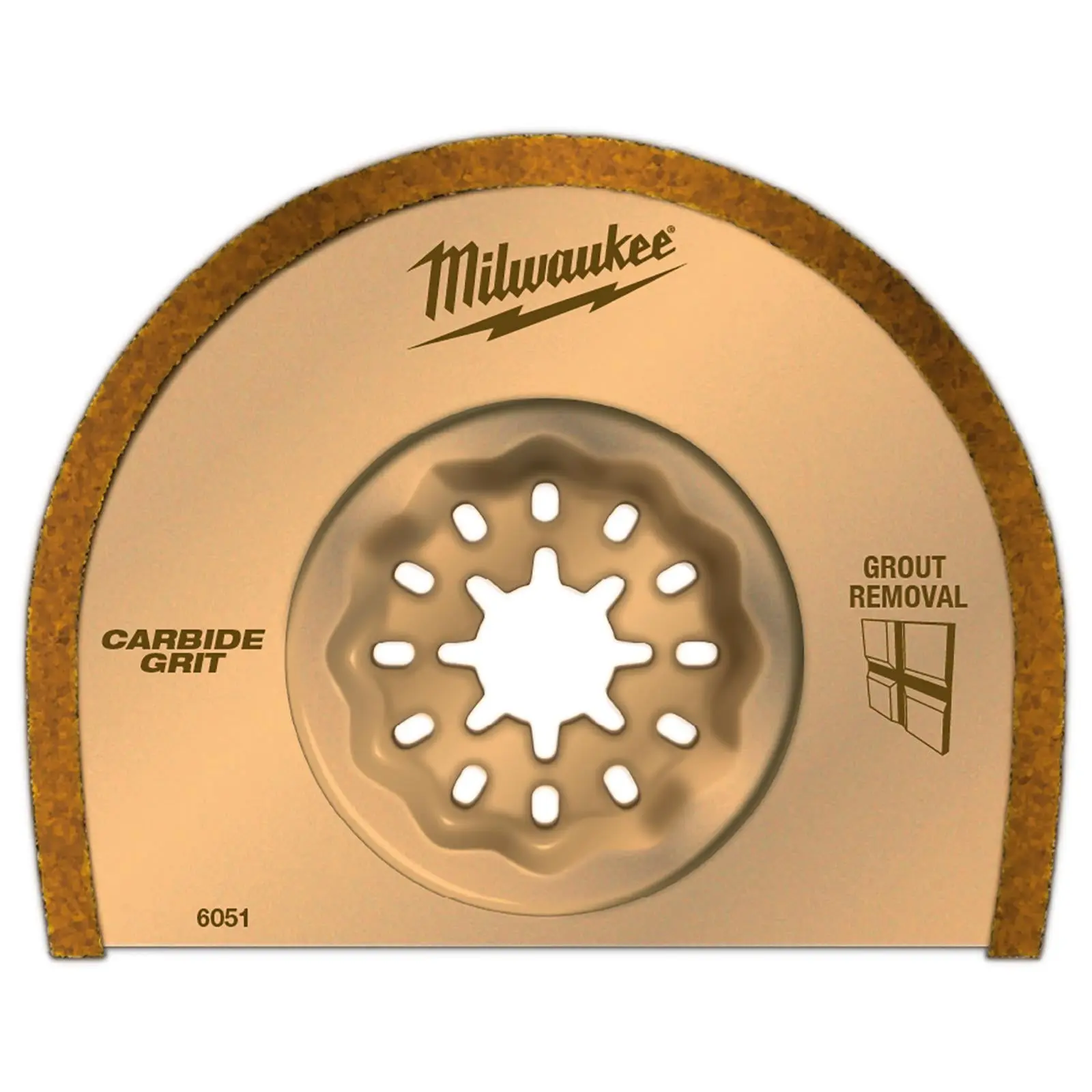 Milwaukee Multi Tool Grout Removal Carbide Grit Blade 75mm x 20mm x 2.2mm Starlock - Image 3