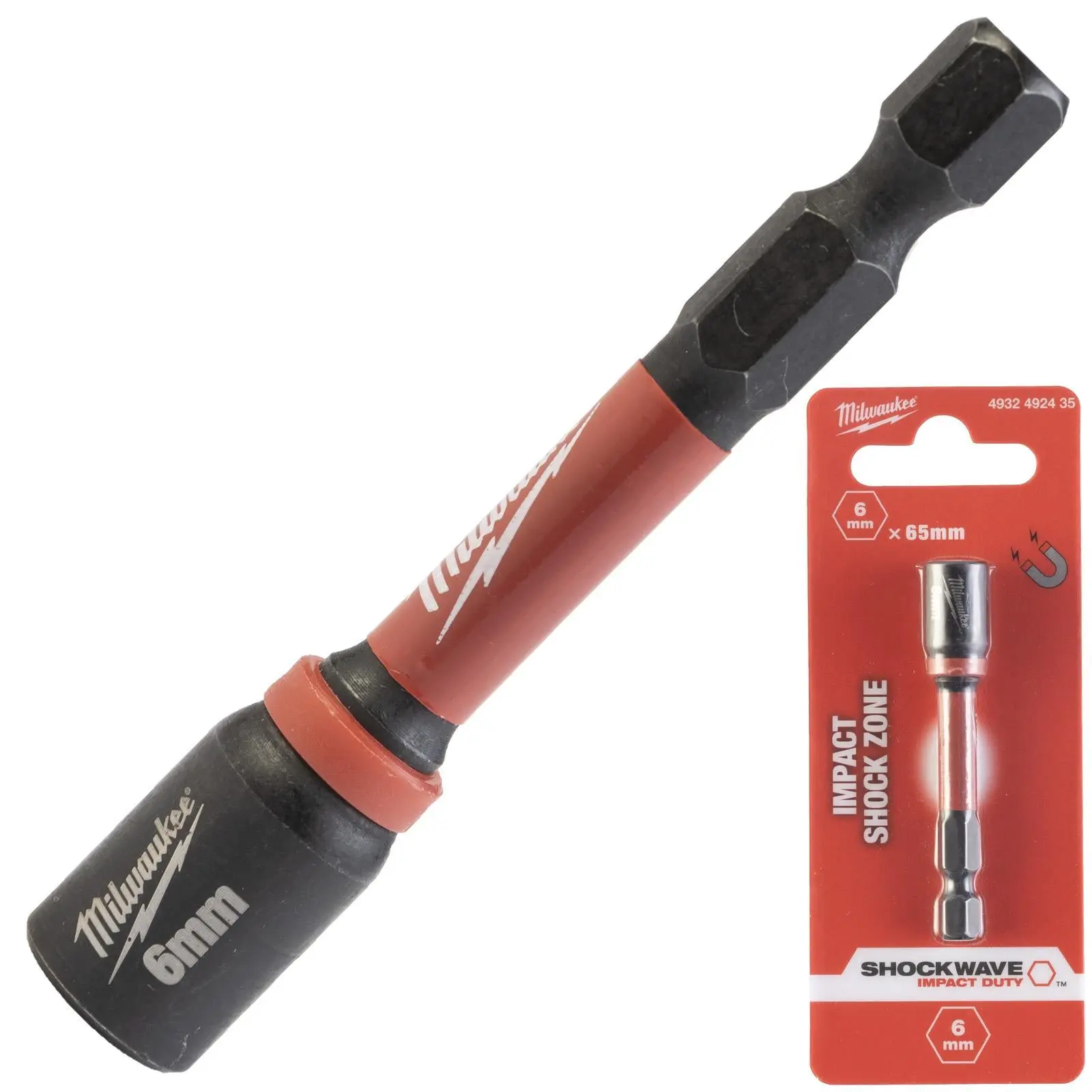 Milwaukee Nut Driver Magnetic Gen II SHOCKWAVE Impact Duty Individual - Image 10