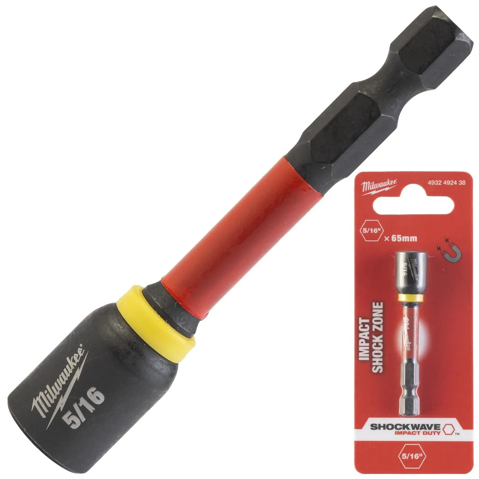 Milwaukee Nut Driver Magnetic Gen II SHOCKWAVE Impact Duty Individual - Image 12