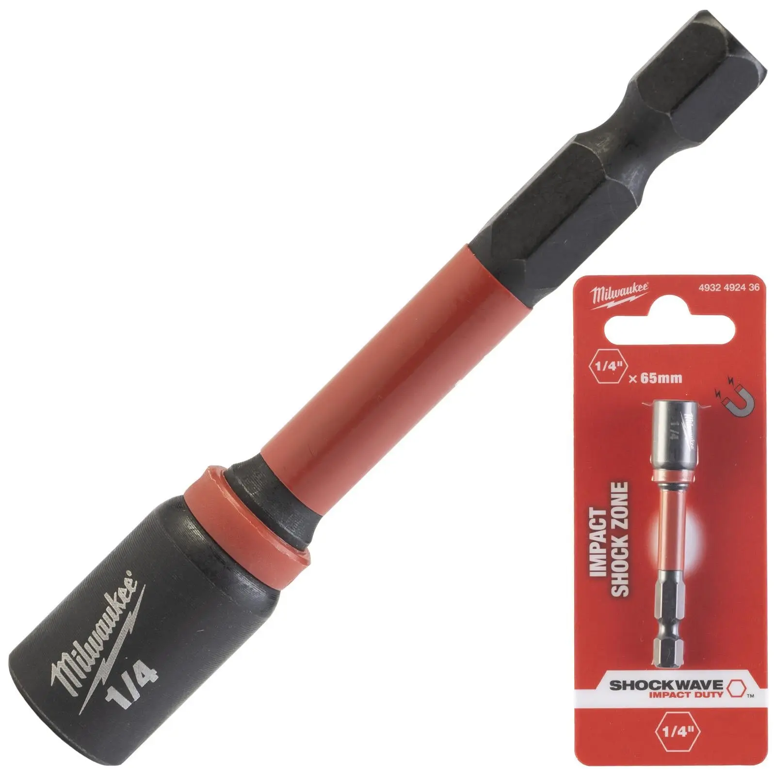 Milwaukee Nut Driver Magnetic Gen II SHOCKWAVE Impact Duty Individual - Image 13