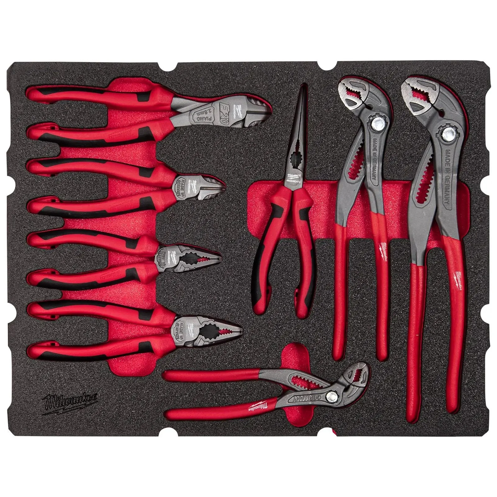 Milwaukee PACKOUT Drawer Pliers Foam Insert Set 8 Piece