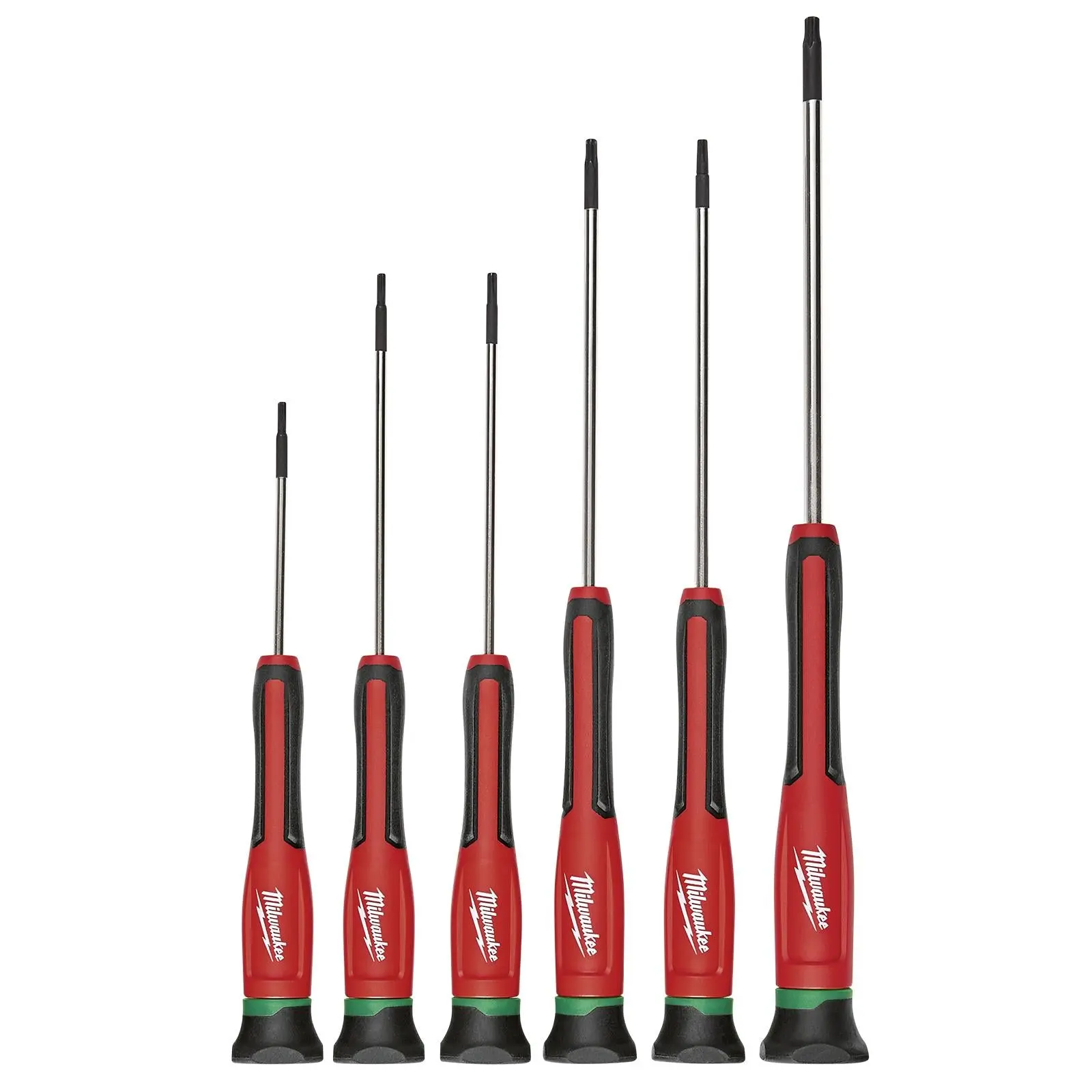 Milwaukee Precision Screwdriver Set 6 Piece Torx T6-T15 - Image 2