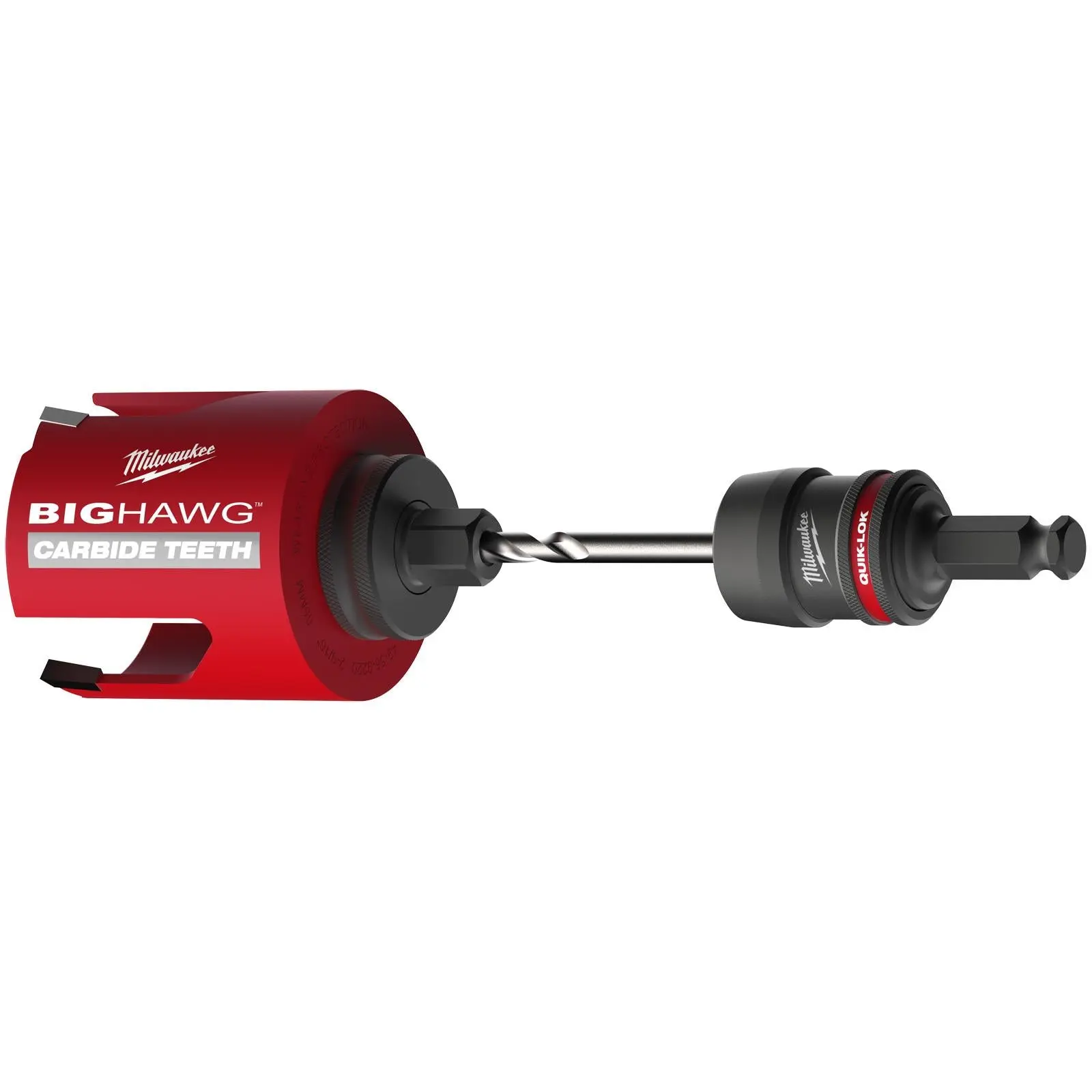 Milwaukee Quik-Lok Holesaw Arbor 11mm Hex Shank 32-210mm Hole Saws - Image 3