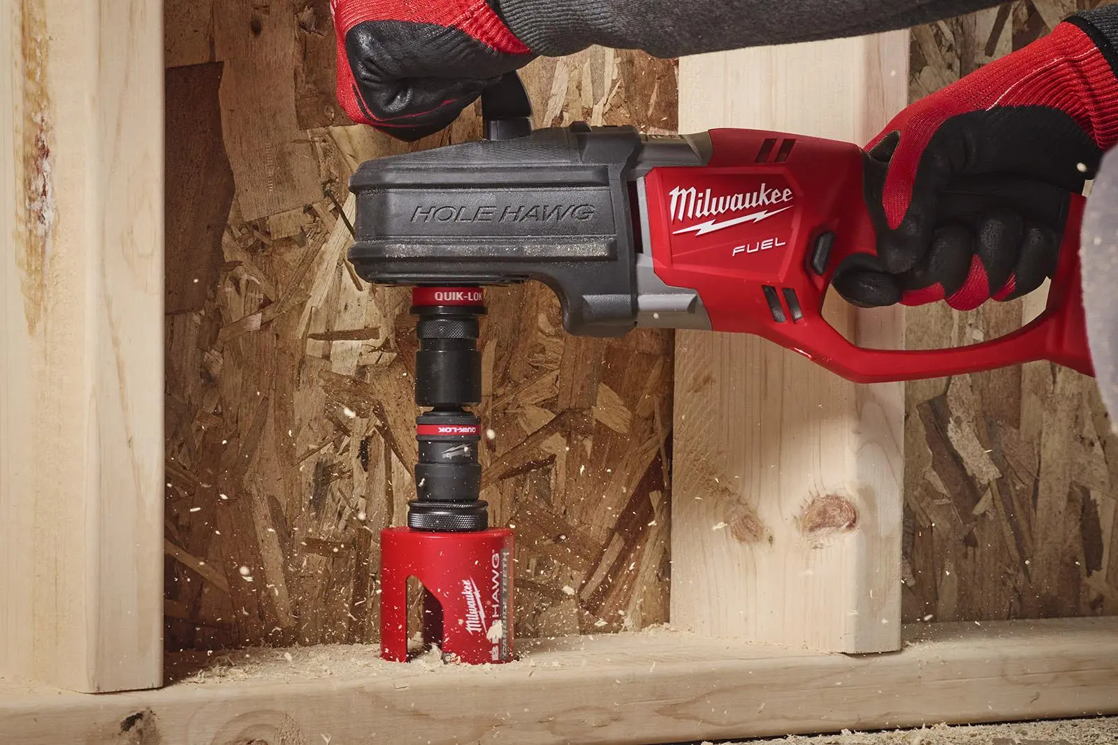Milwaukee Quik-Lok Holesaw Arbor 9.5mm Hex Shank 14-30mm Hole Saws - Image 3