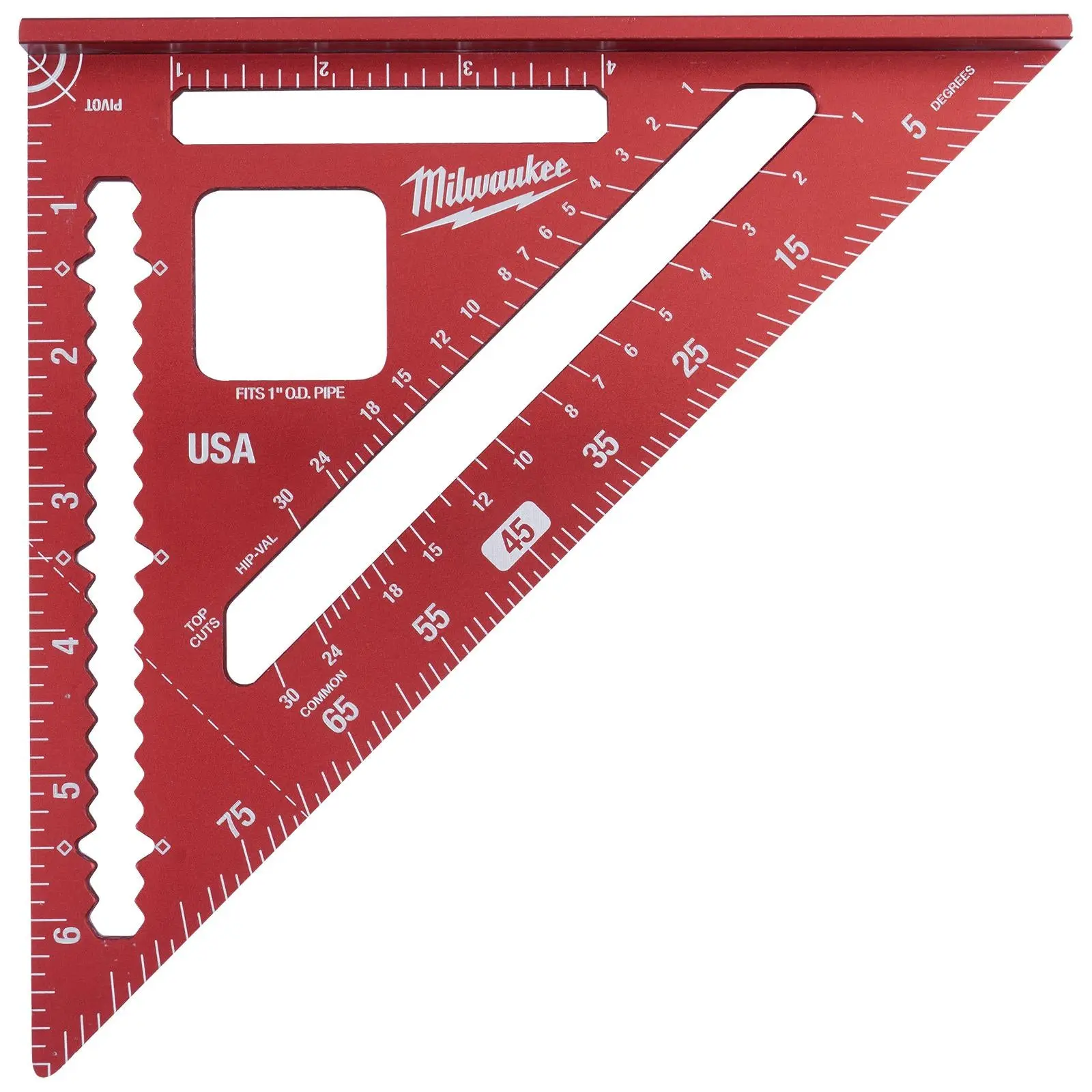 Milwaukee Rafter Roofing Square Imperial 7in - Image 2