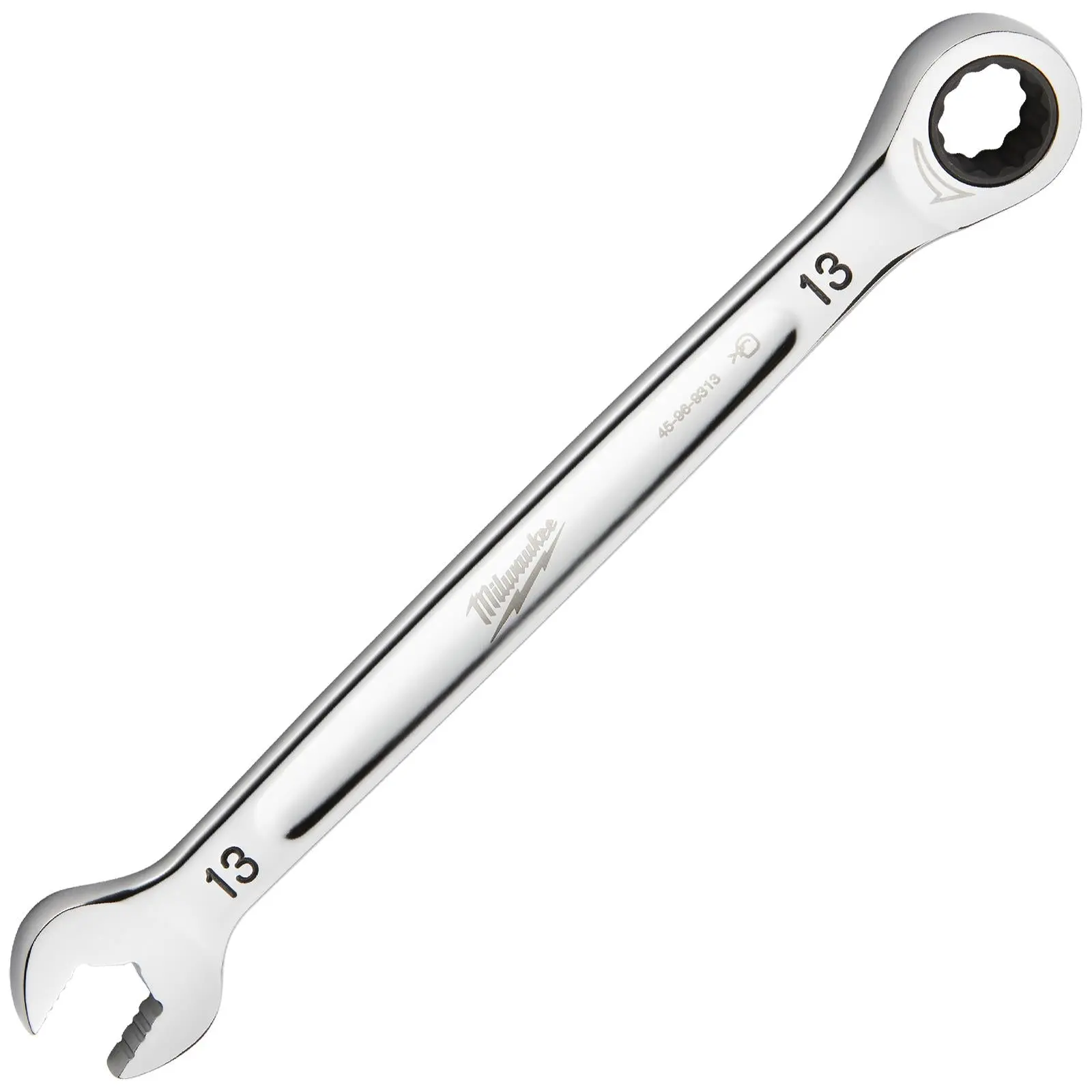 Milwaukee Ratchet Combination Spanners MAX BITE Fixed Head Open End Ring - Choose Size - Image 24