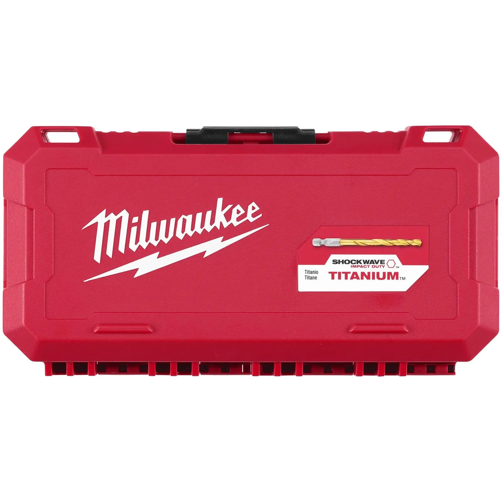 Milwaukee RED HEX Metal Drill Bit Set SHOCKWAVE Impact Duty 1/4" Hex HSS Drills 1-13mm 25 Pieces - Image 2