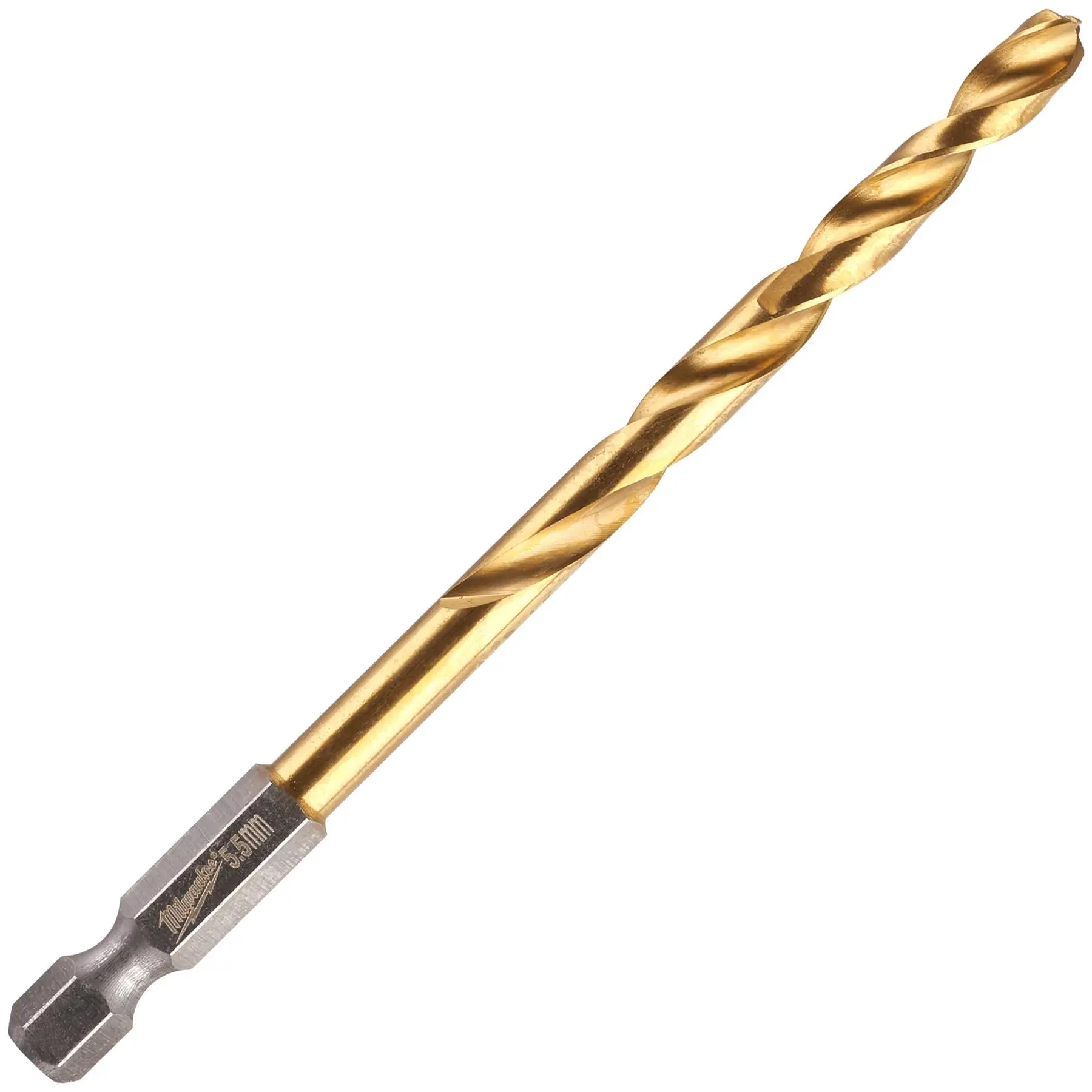 Milwaukee Red Hex Metal Drill Bits HSS Shockwave Impact Duty 1/4" Hex Shank - Image 31