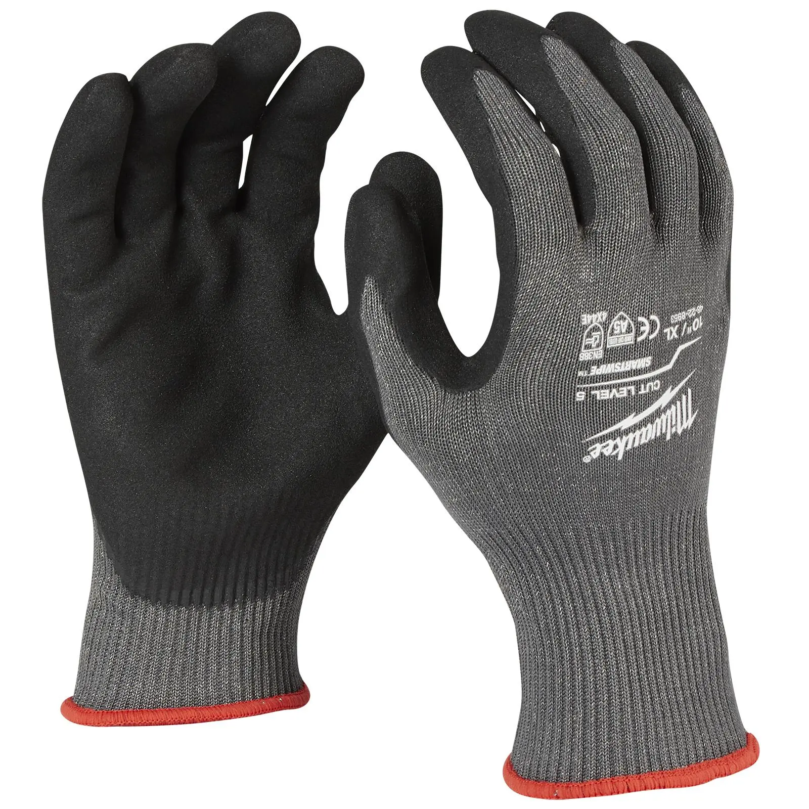 Milwaukee Safety Gloves Cut Level 5/E Dipped Glove Size 11 / XXL Extra Extra Large - Image 3