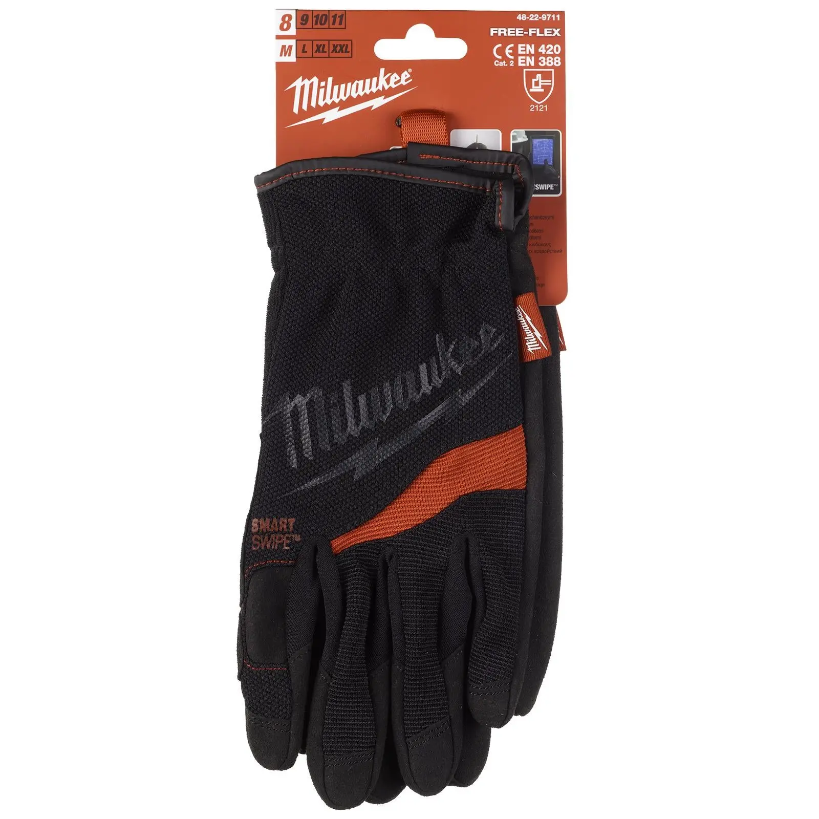 Milwaukee Safety Gloves Free Flex Work Glove Size 11 / XXL Extra Extra Large - Image 2