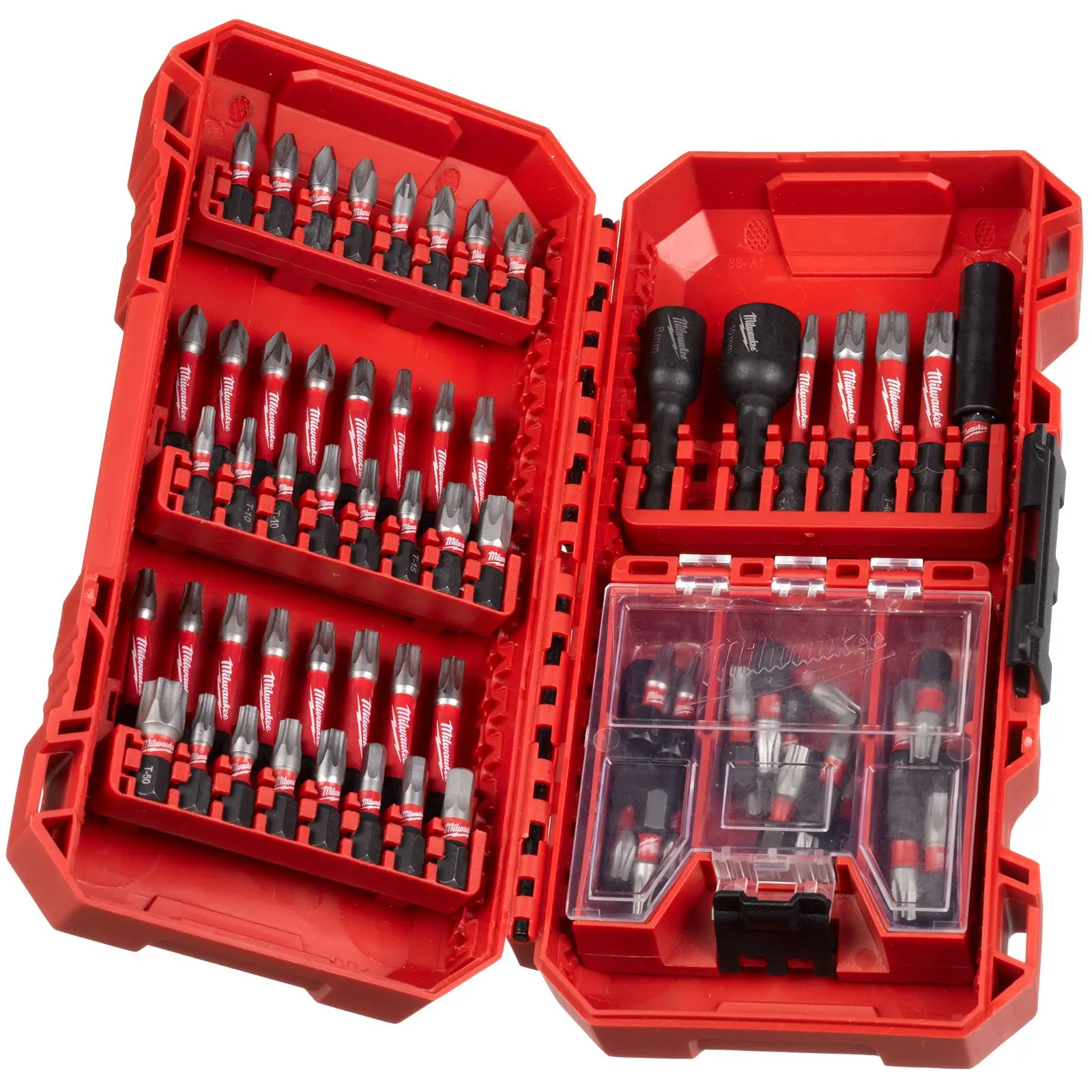 Milwaukee Screwdriver and Nut Driver Bit Set 75 Piece SHOCKWAVE Impact Duty - Image 2