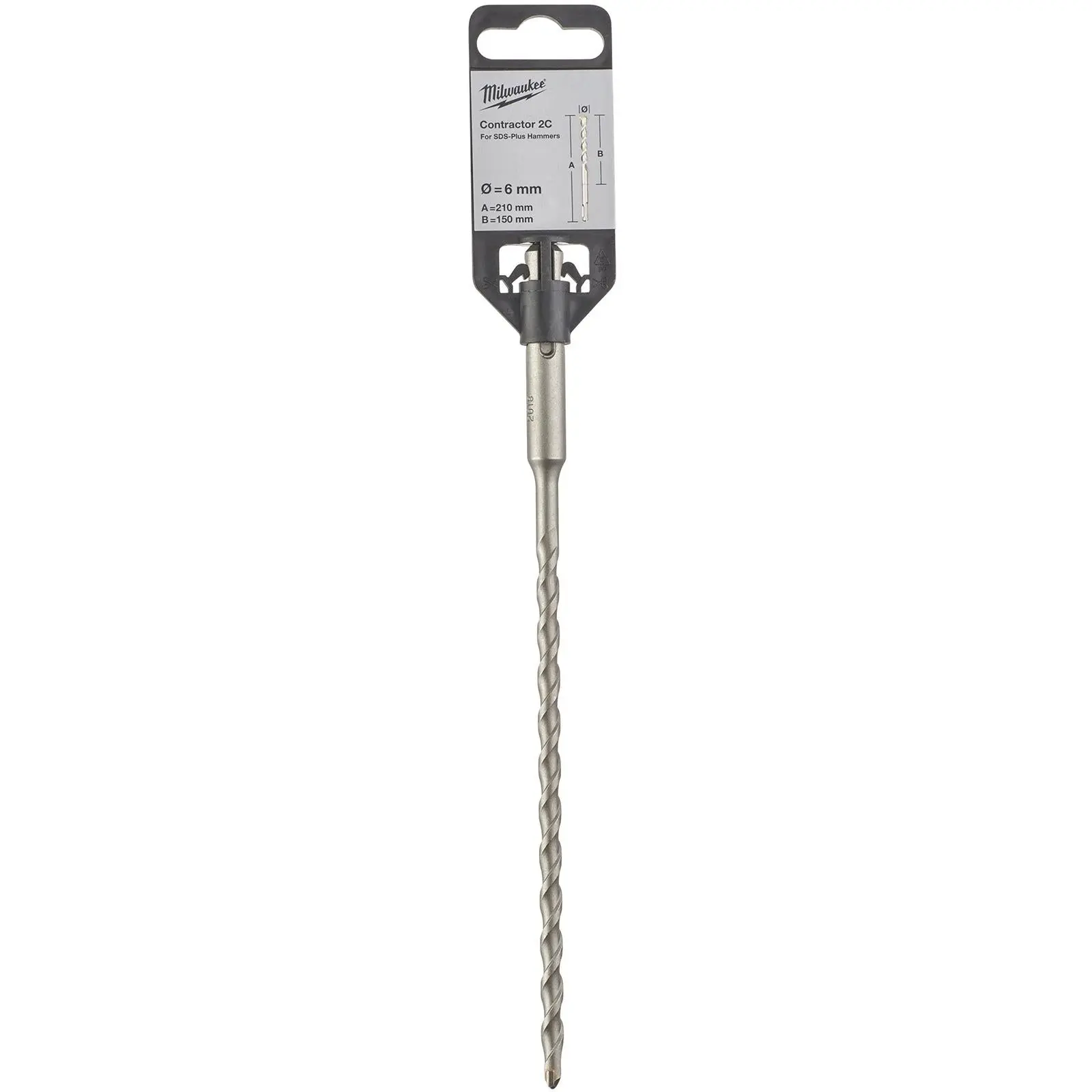 Milwaukee SDS Plus Contractor Hammer Drill Bits 2 Cut - Image 18