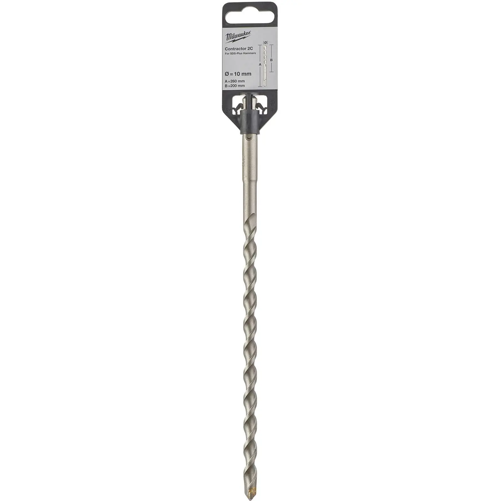 Milwaukee SDS Plus Contractor Hammer Drill Bits 2 Cut - Image 51