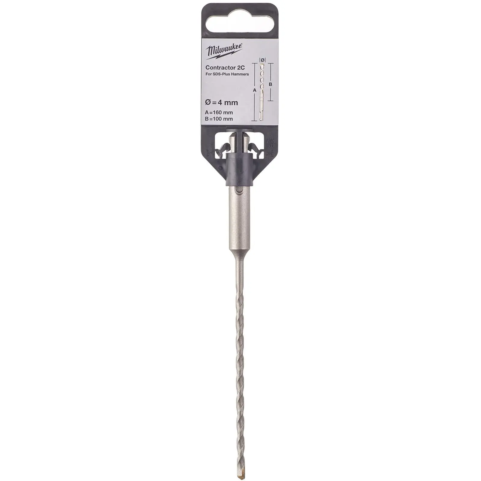 Milwaukee SDS Plus Contractor Hammer Drill Bits 2 Cut - Image 54