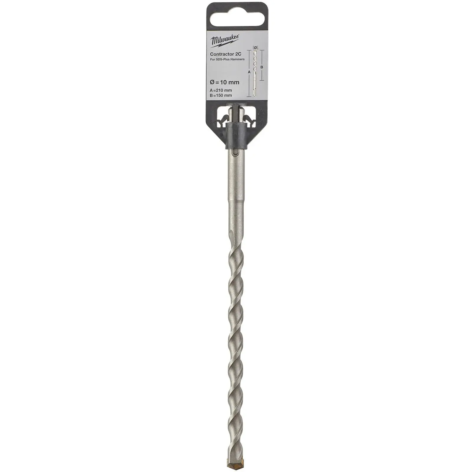 Milwaukee SDS Plus Contractor Hammer Drill Bits 2 Cut - Image 63