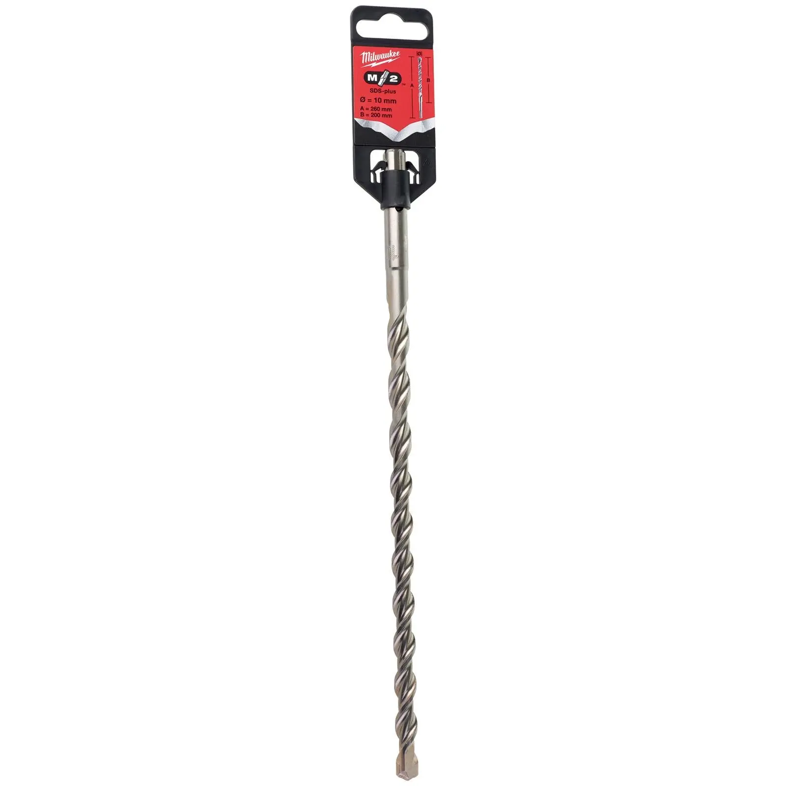 Milwaukee SDS Plus M2 Hammer Drill Bits 2 Cut 3-26 mm Diameter - Image 113