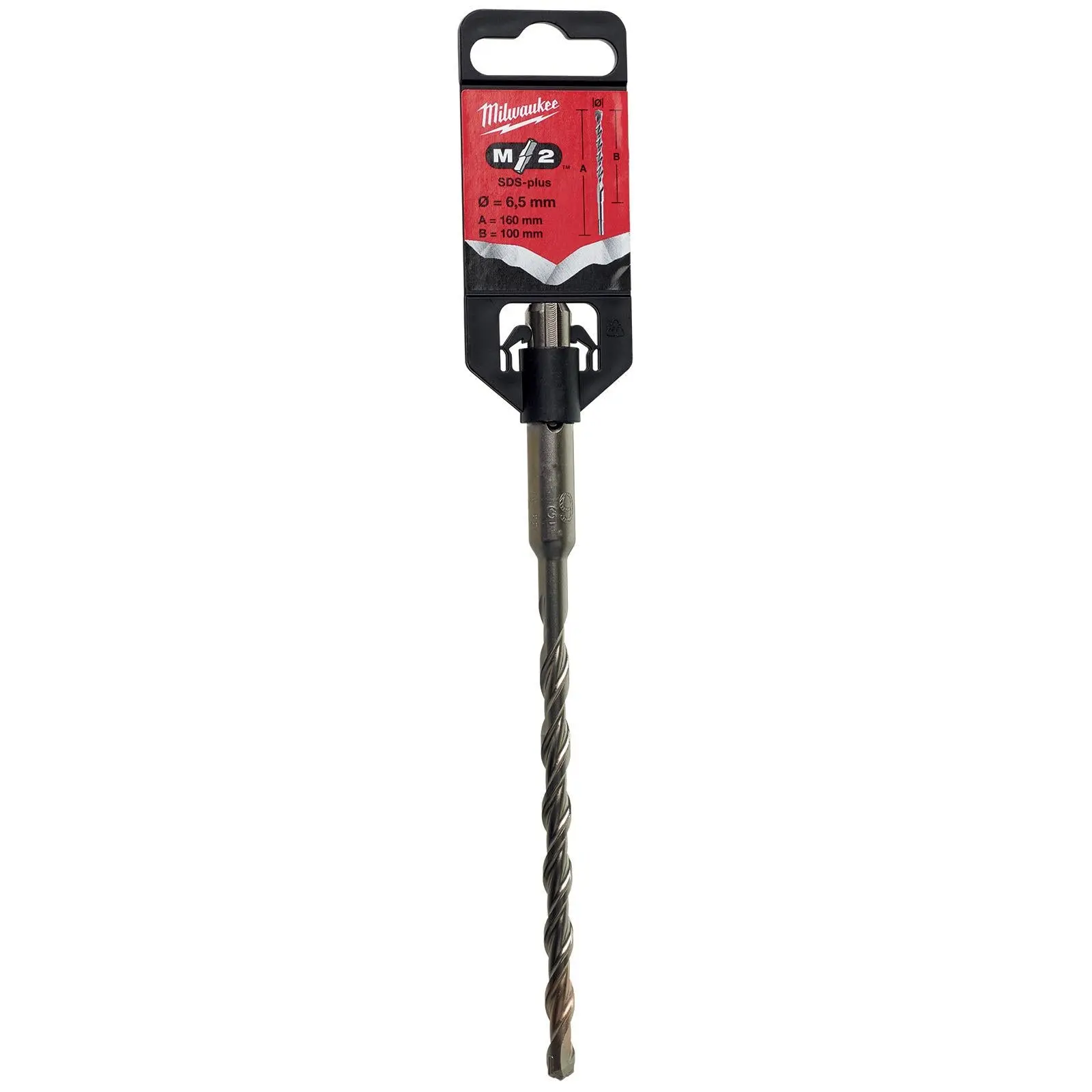 Milwaukee SDS Plus M2 Hammer Drill Bits 2 Cut 3-26 mm Diameter - Image 128