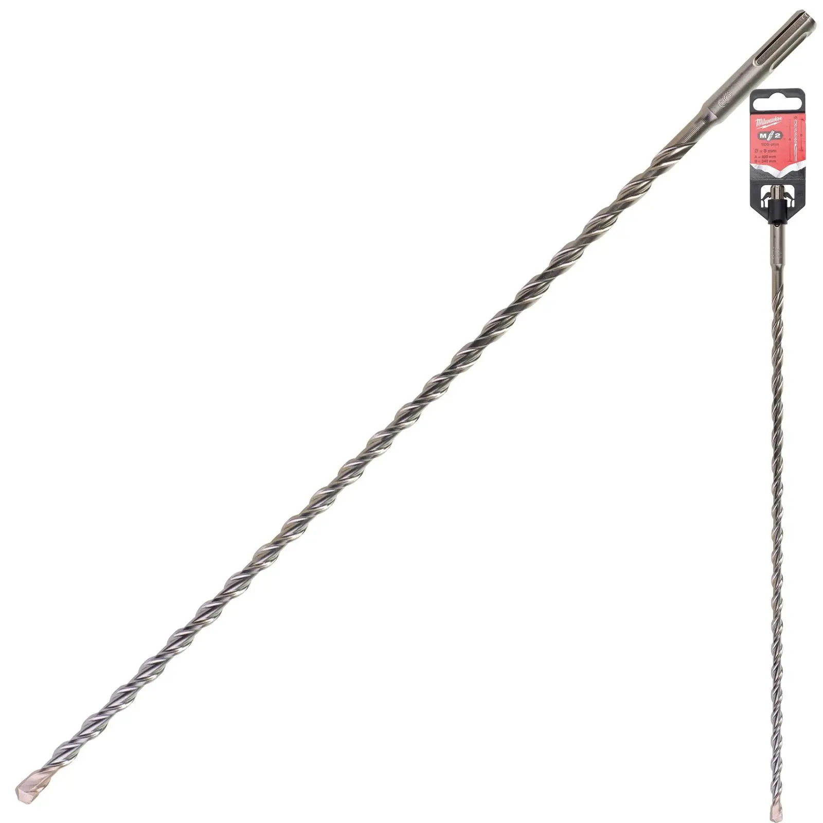 Milwaukee SDS Plus M2 Hammer Drill Bits 2 Cut 3-26 mm Diameter - Image 133