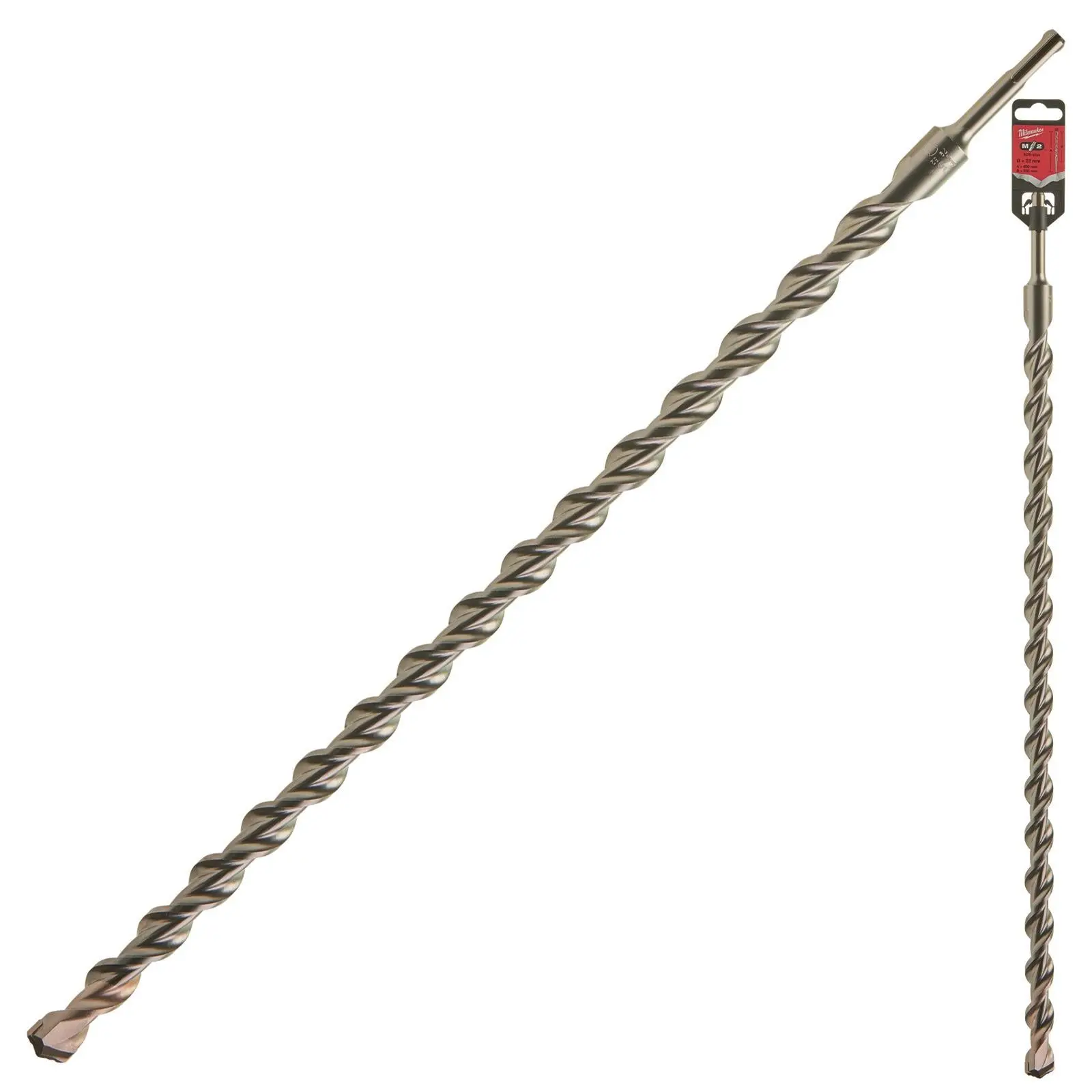 Milwaukee SDS Plus M2 Hammer Drill Bits 2 Cut 3-26 mm Diameter - Image 145
