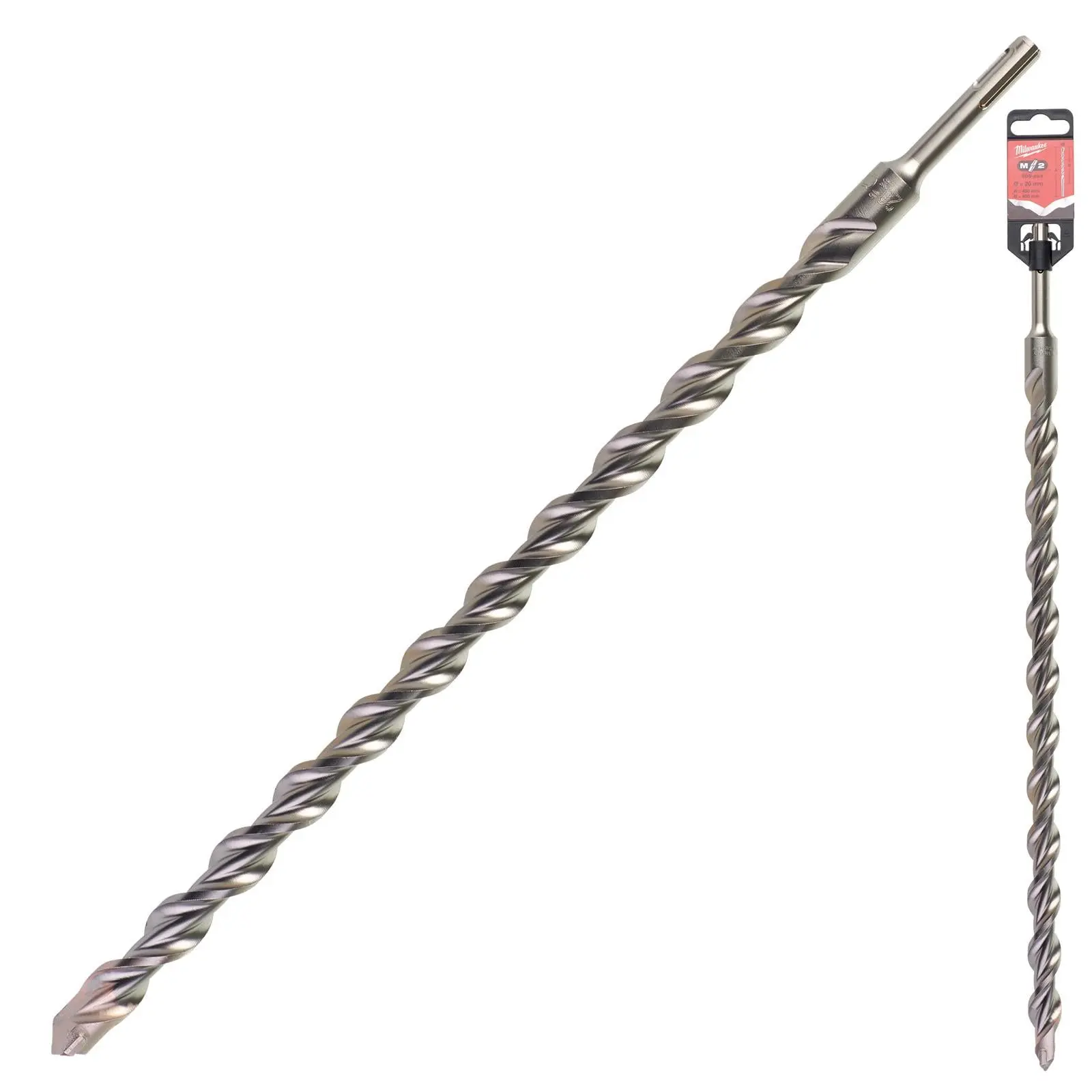Milwaukee SDS Plus M2 Hammer Drill Bits 2 Cut 3-26 mm Diameter - Image 157