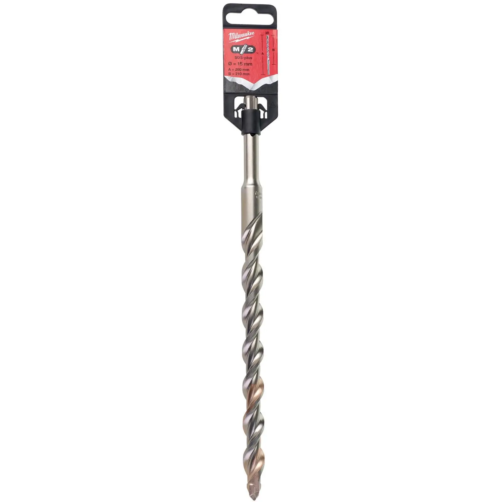 Milwaukee SDS Plus M2 Hammer Drill Bits 2 Cut 3-26 mm Diameter - Image 164