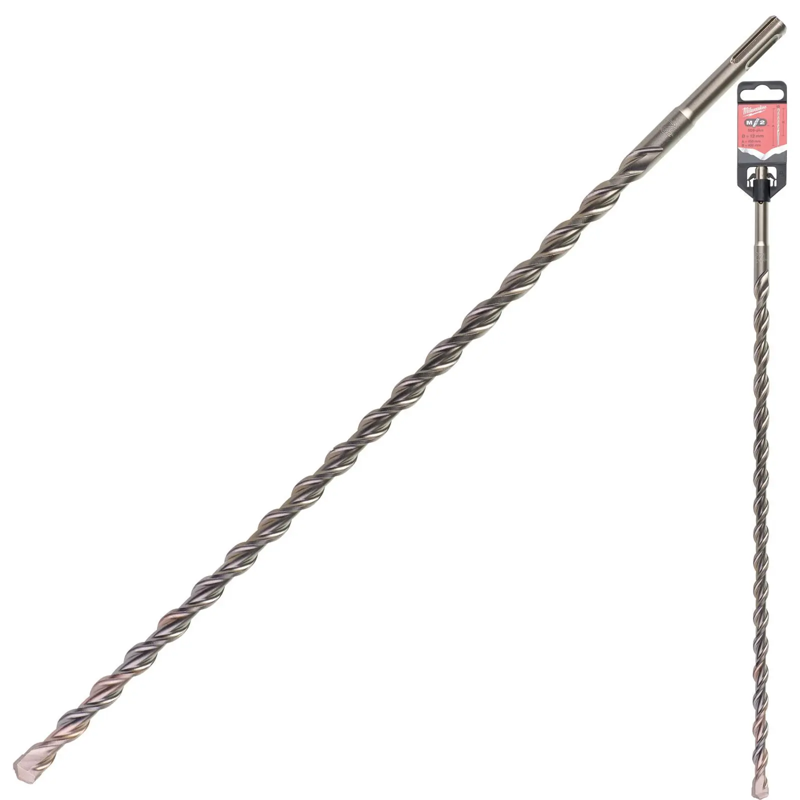 Milwaukee SDS Plus M2 Hammer Drill Bits 2 Cut 3-26 mm Diameter - Image 17