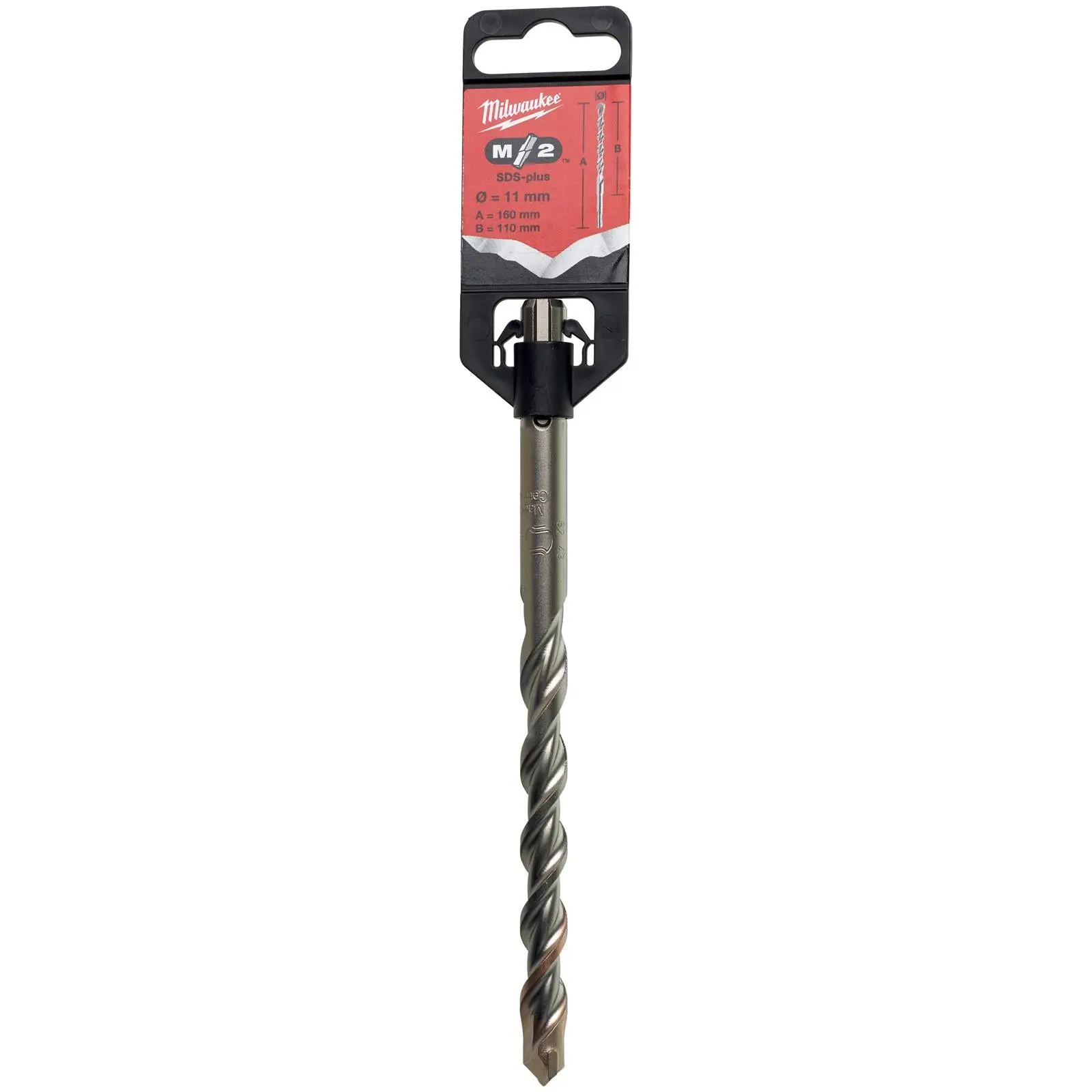 Milwaukee SDS Plus M2 Hammer Drill Bits 2 Cut 3-26 mm Diameter - Image 221