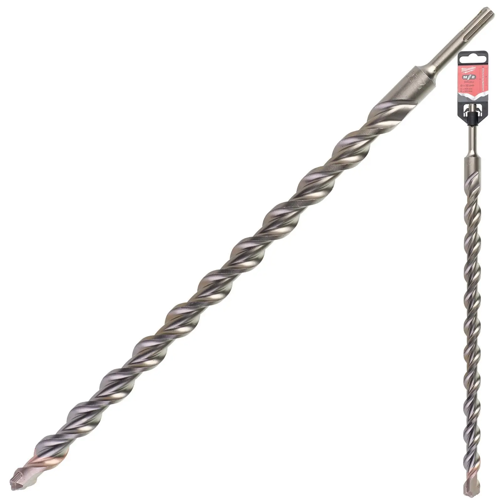 Milwaukee SDS Plus M2 Hammer Drill Bits 2 Cut 3-26 mm Diameter - Image 26