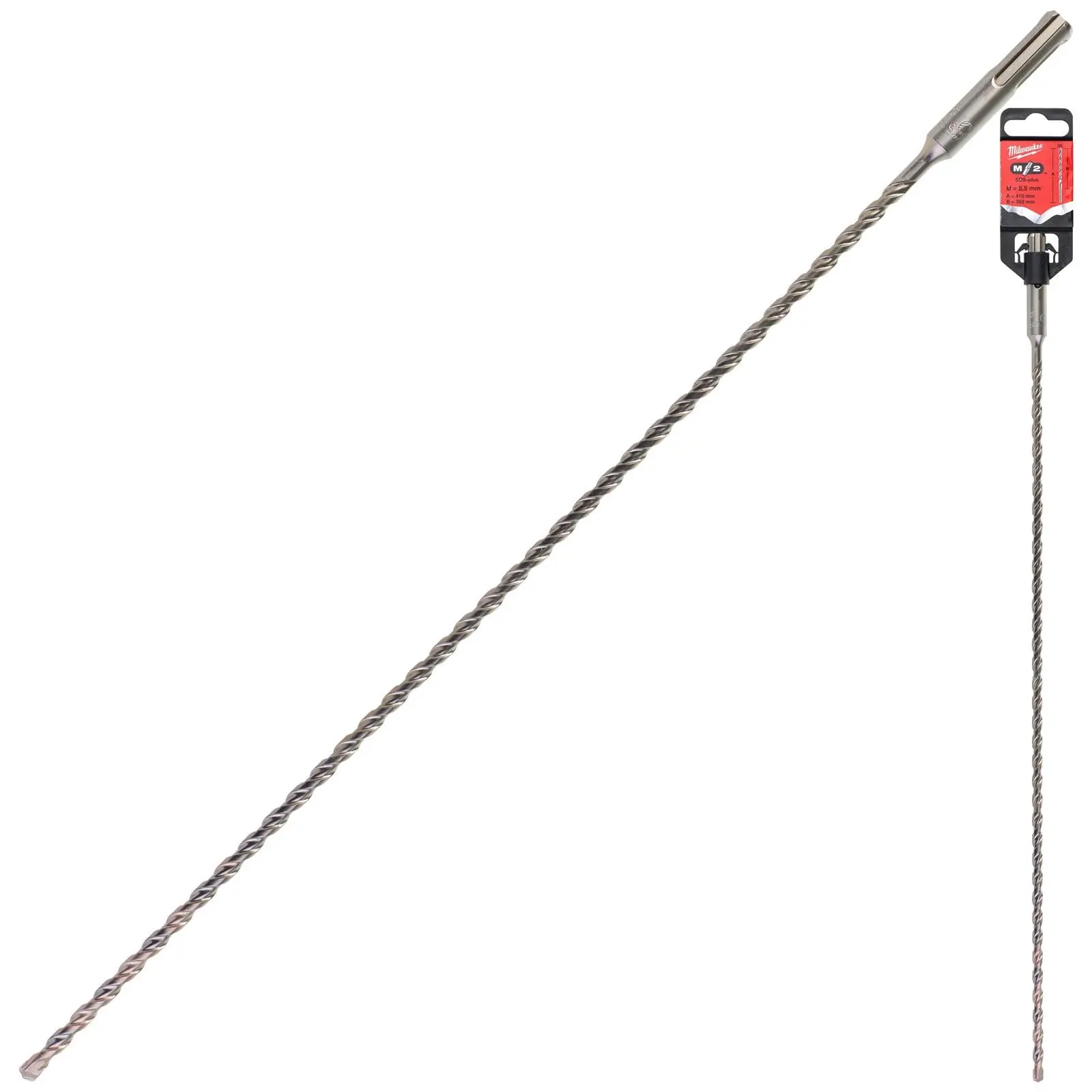 Milwaukee SDS Plus M2 Hammer Drill Bits 2 Cut 3-26 mm Diameter - Image 38