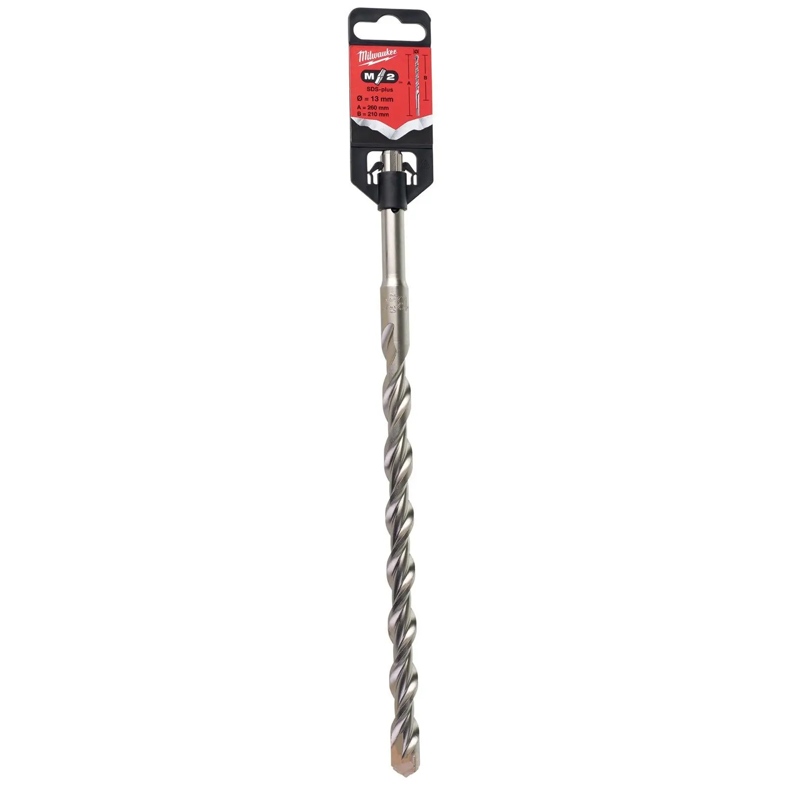 Milwaukee SDS Plus M2 Hammer Drill Bits 2 Cut 3-26 mm Diameter - Image 42