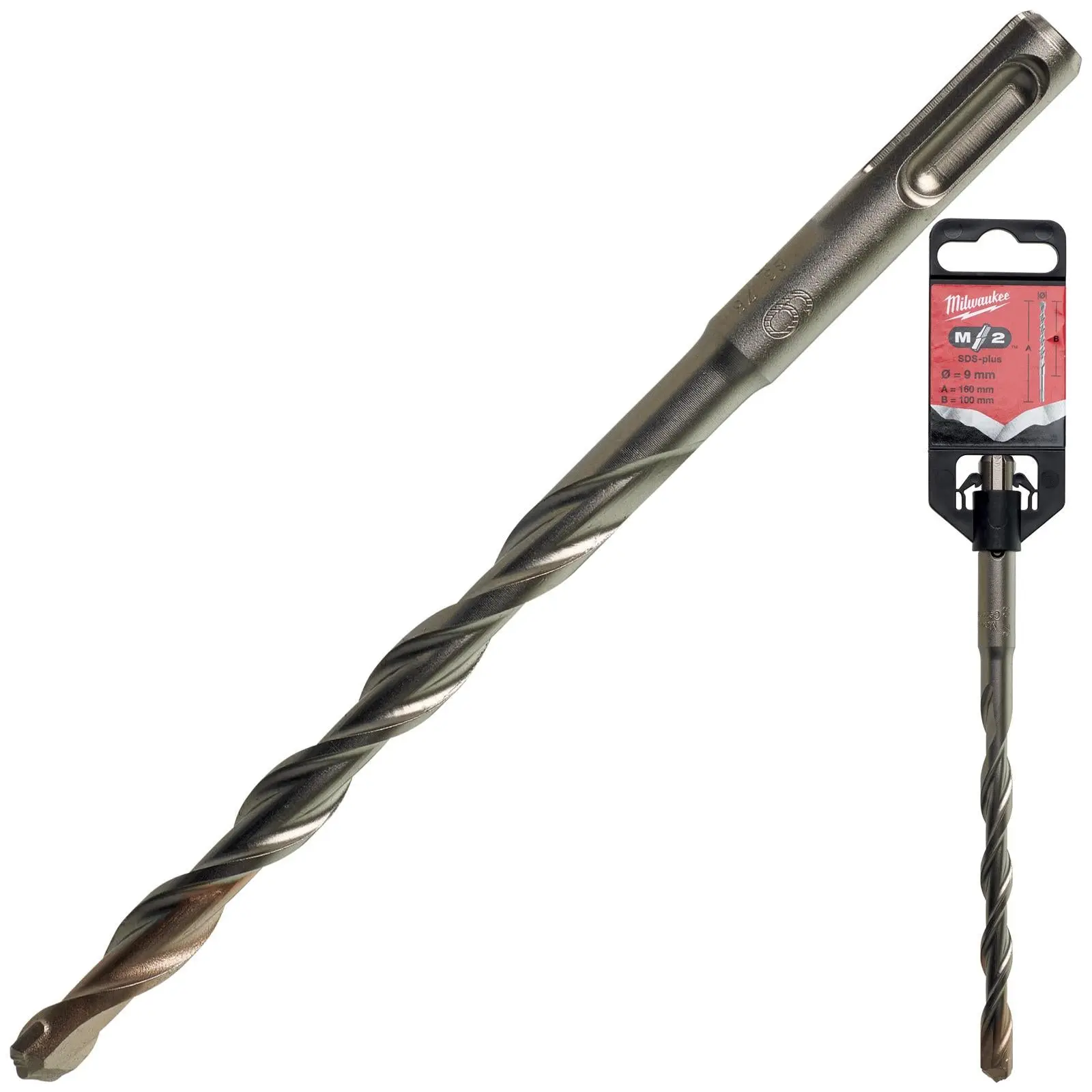 Milwaukee SDS Plus M2 Hammer Drill Bits 2 Cut 3-26 mm Diameter - Image 59