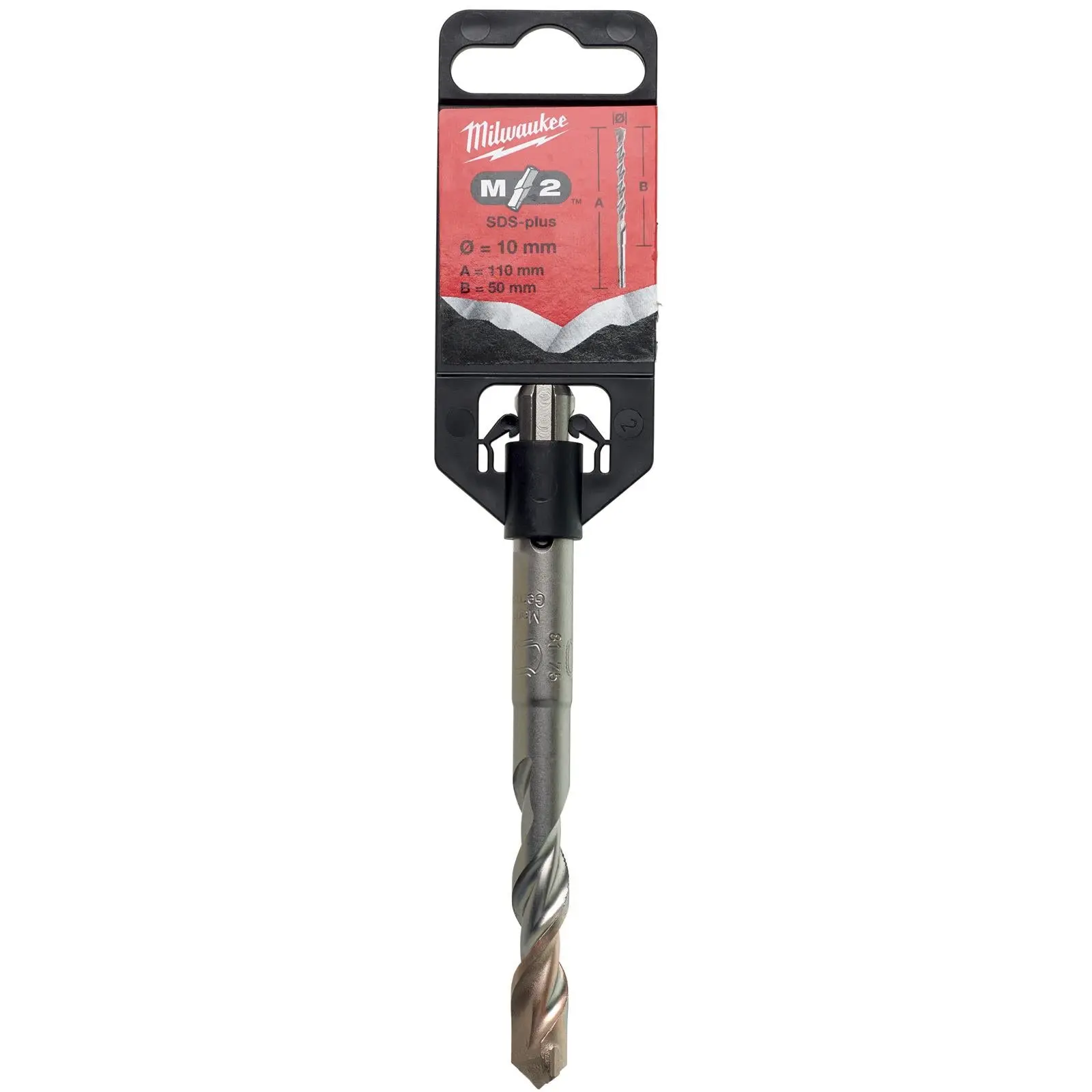 Milwaukee SDS Plus M2 Hammer Drill Bits 2 Cut 3-26 mm Diameter - Image 81