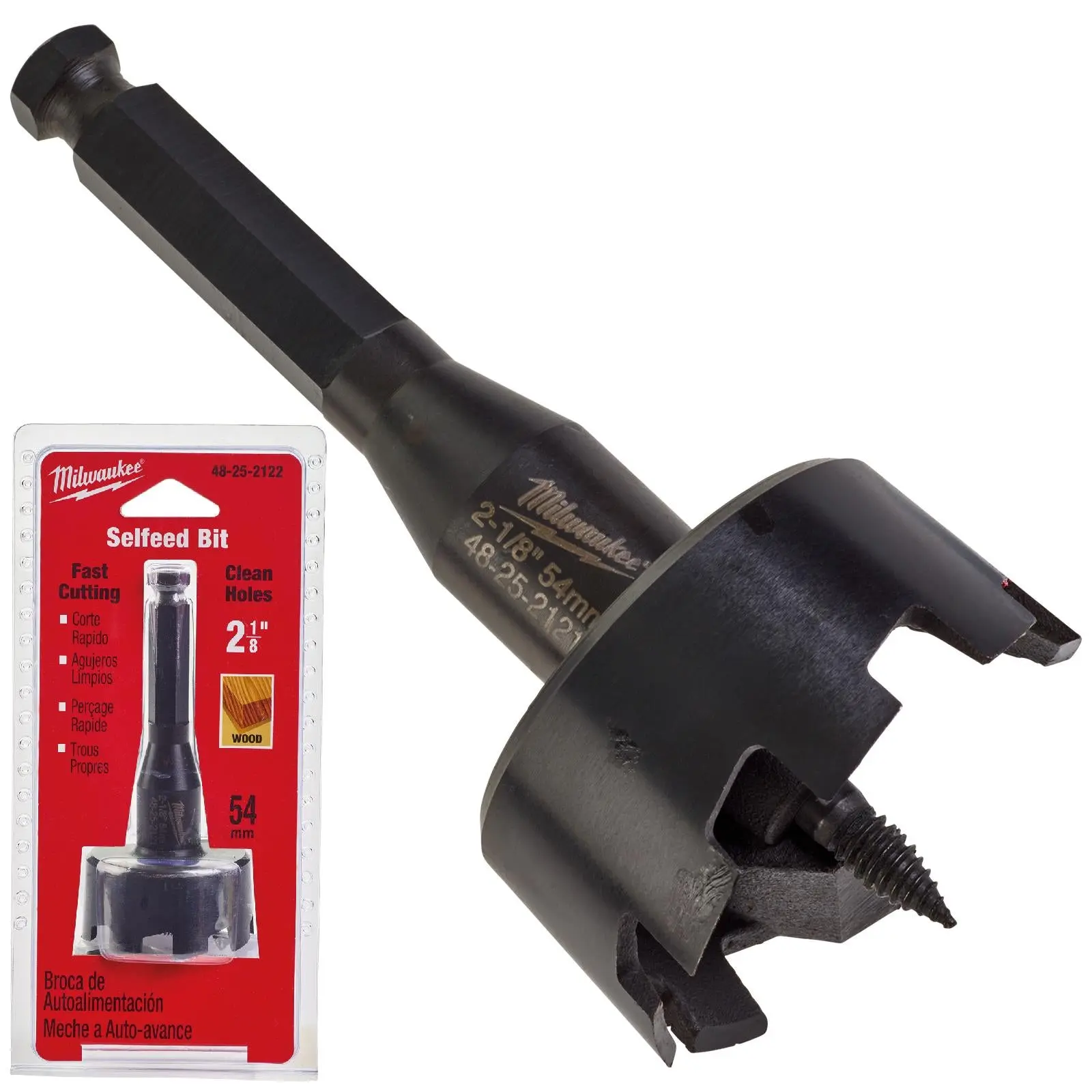 Milwaukee Self Feed Forstner Wood Drill Bits 25.4-117mm - Image 16