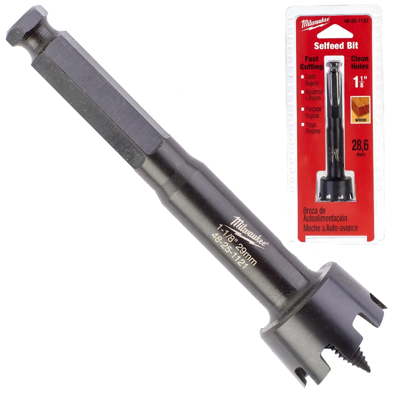 Milwaukee Self Feed Forstner Wood Drill Bits 25.4-117mm - Image 23