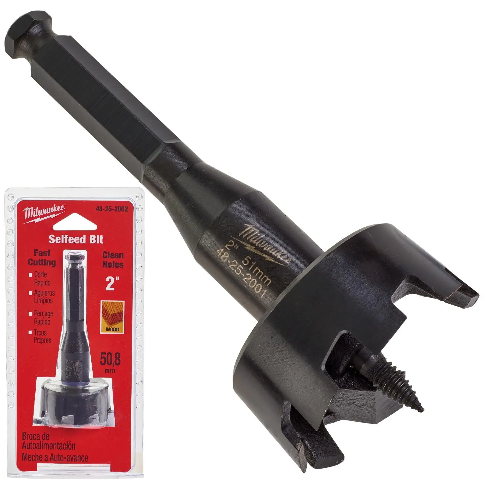 Milwaukee Self Feed Forstner Wood Drill Bits 25.4-117mm - Image 26