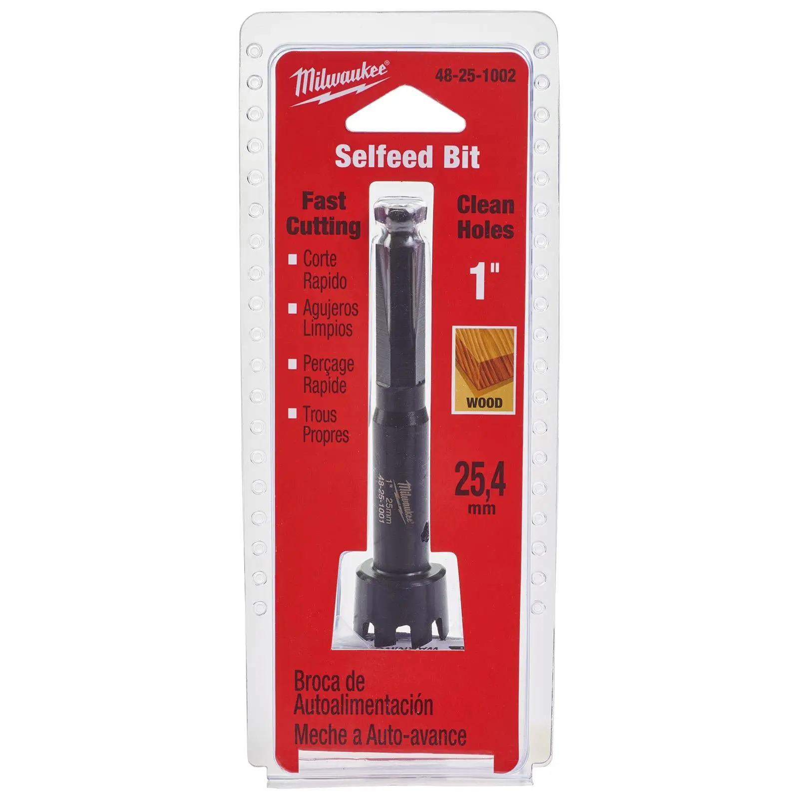 Milwaukee Self Feed Forstner Wood Drill Bits 25.4-117mm - Image 34